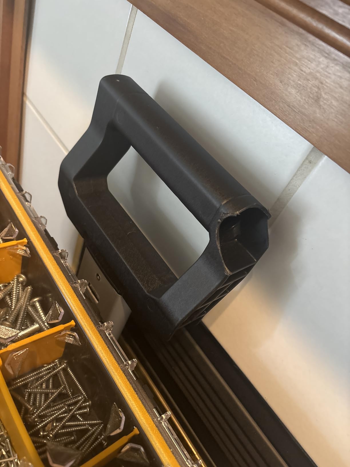 DEWALT Tool Box with Wheels Modular, Large Rolling Tool Box With Telescopic Handle, Portable Carrier Deep Stackable TSTAK Storage (DWST17820) customer photo 2