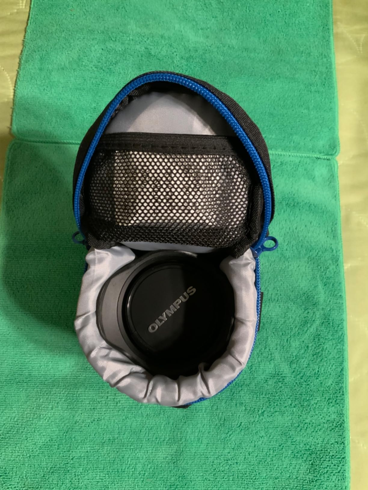 JJC Deluxe Lens Case Pouch Bag for Camera Lens Below 3.15