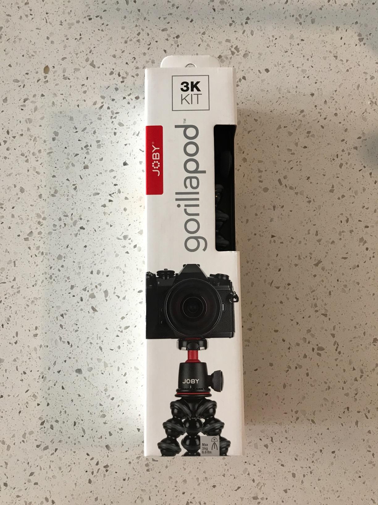 GorillaPod 3K Flexible Mini-Tripod with Ball Head Kit for DSLR and Mirrorless Cameras customer photo 1