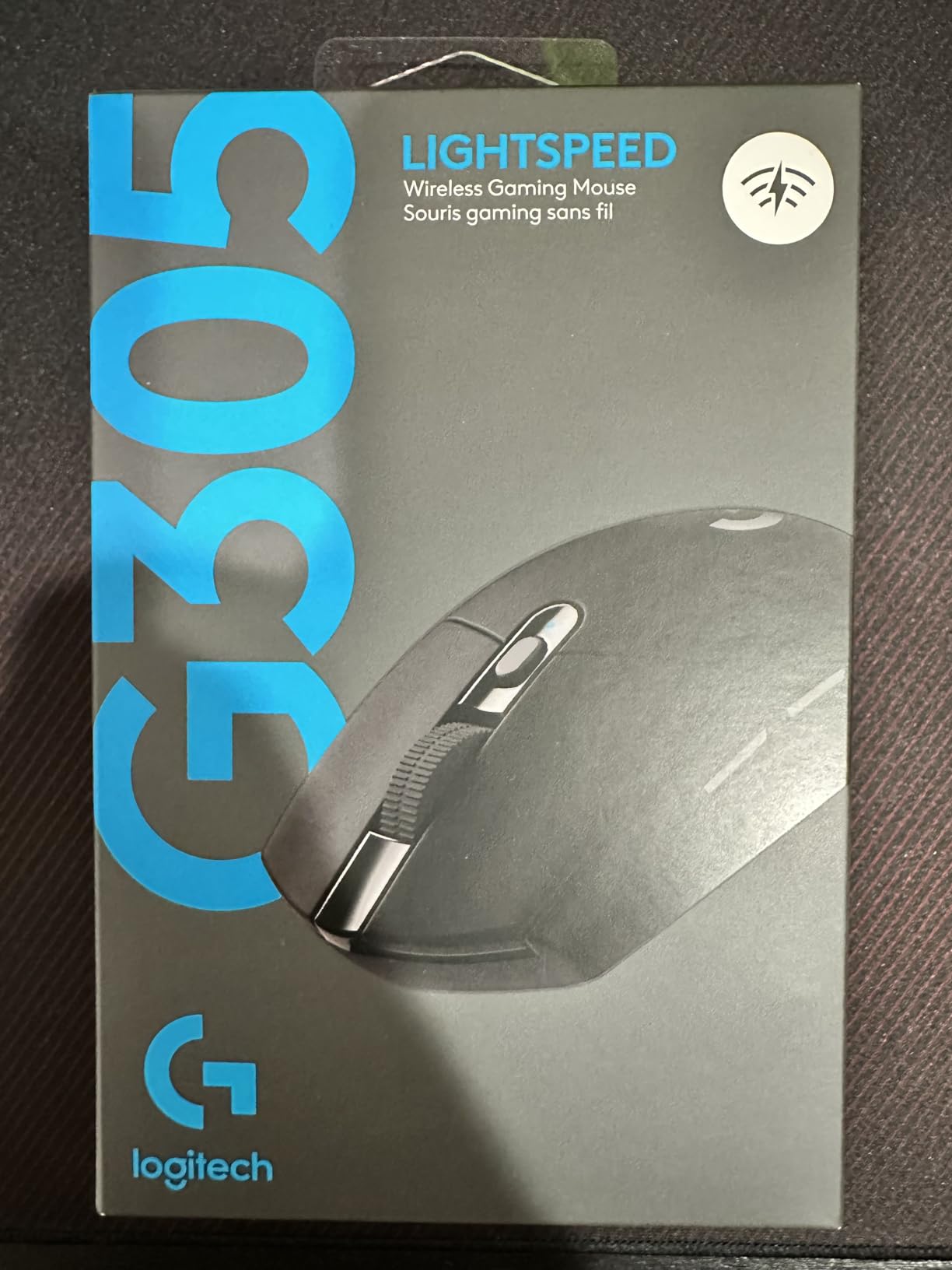 Logitech G305 Lightspeed Wireless Gaming Mouse - Black | HERO sensor, 12,000 DPI, Six programmable buttons, 250-hour battery, On-board memory customer photo 2