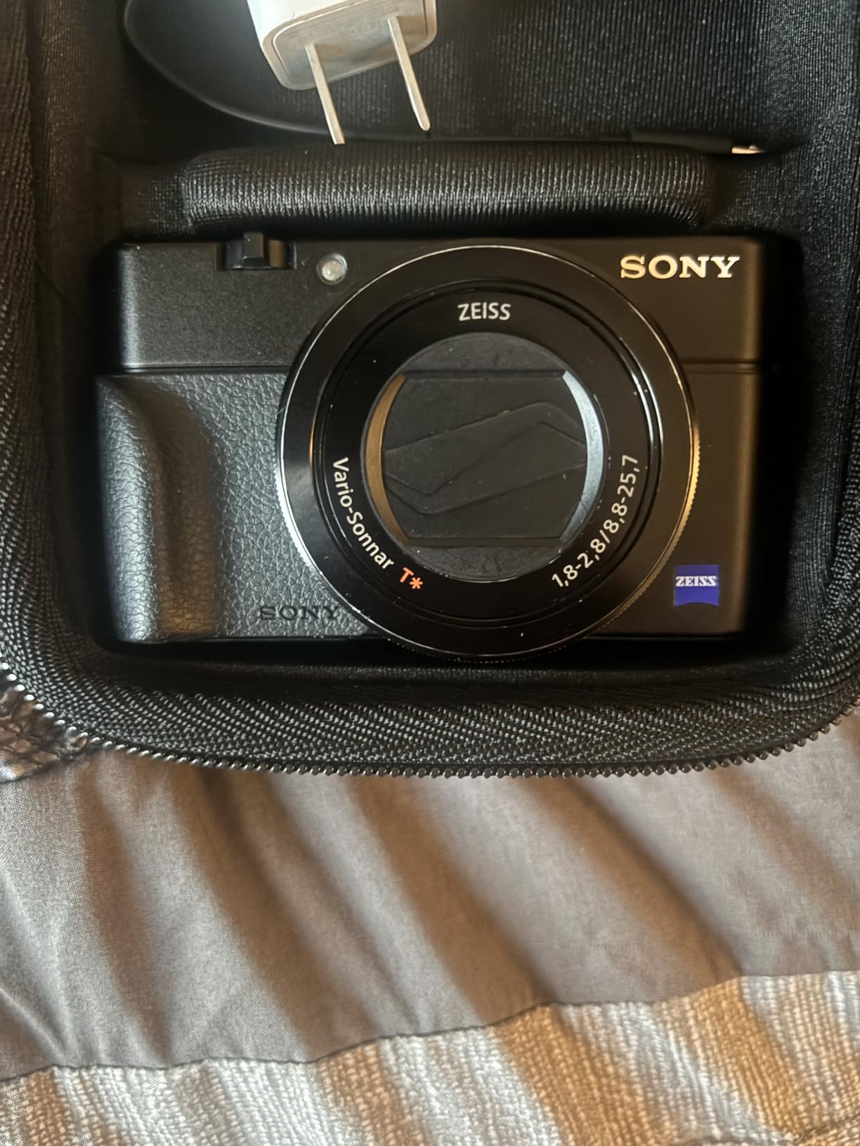 Aenllosi Case for Sony RX100 VII/RX100 II/RX100 III/RX100 IV/RX100 V Camera | for RX100 VI Premium Digital Camera cover, EVA construction, Smooth zipper access, Carry handle, Case only customer photo 2