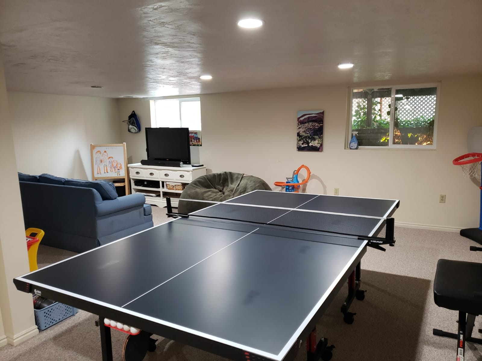 HEAD Summit USA Indoor Table Tennis Table, Competition Grade Net, 10 Minute Easy Set Up – Ping Pong Table with Playback Mode customer photo 1