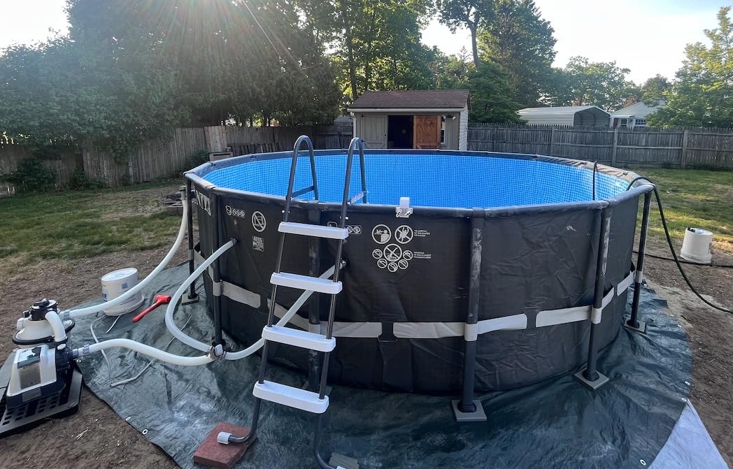 Ultra XTR 20ft x 48in Round Above Ground Swimming Pool Set w/Pump customer photo 1