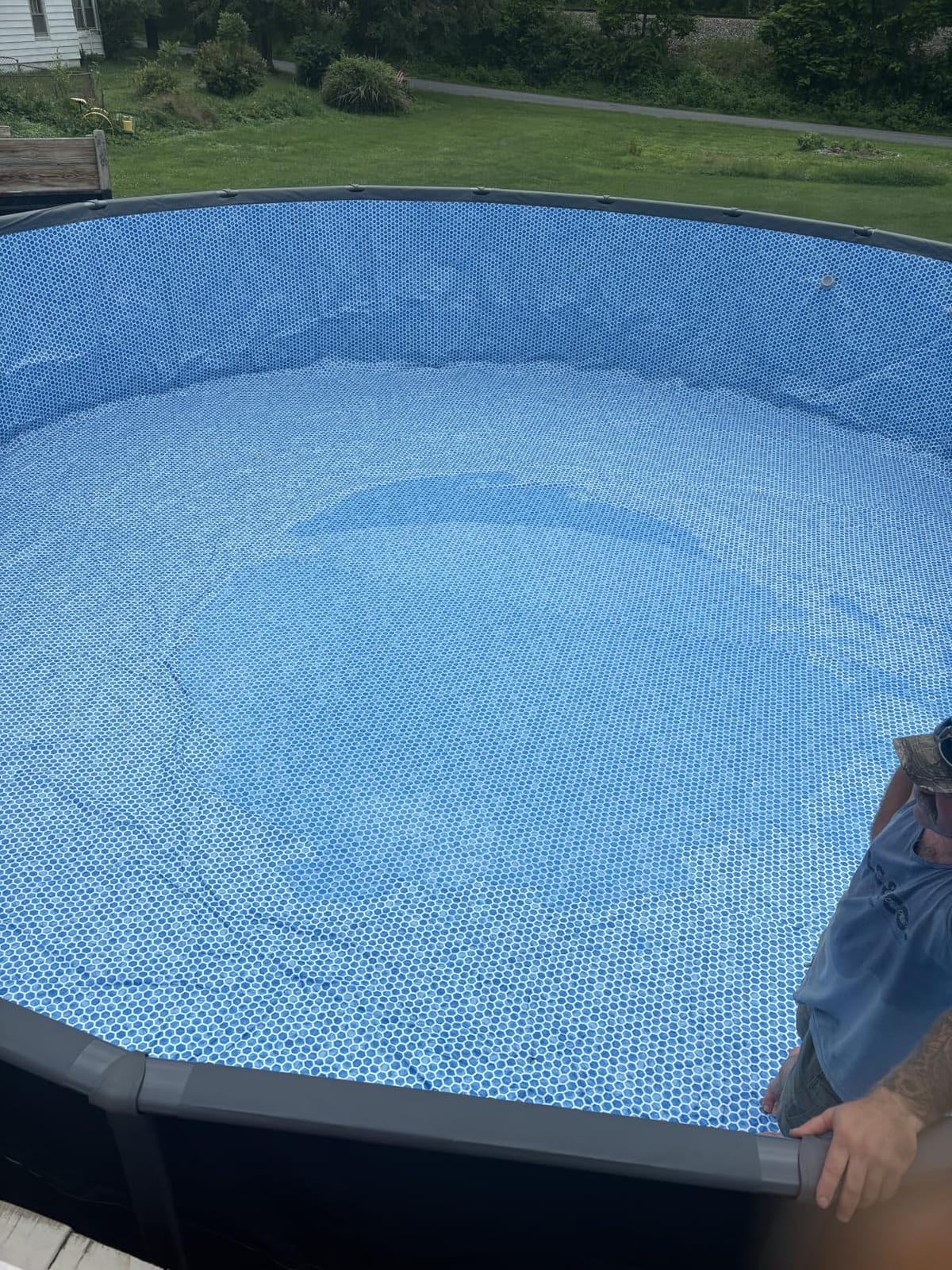 Ultra XTR 24ft x 52in Round Above Ground Swimming Pool Set w/Pump | 26339EH - 2100 GPH Sand Filter Pump, Ladder, Pool Cover & Ground Cloth Included - Strong Galvanized Steel Frame customer photo 1
