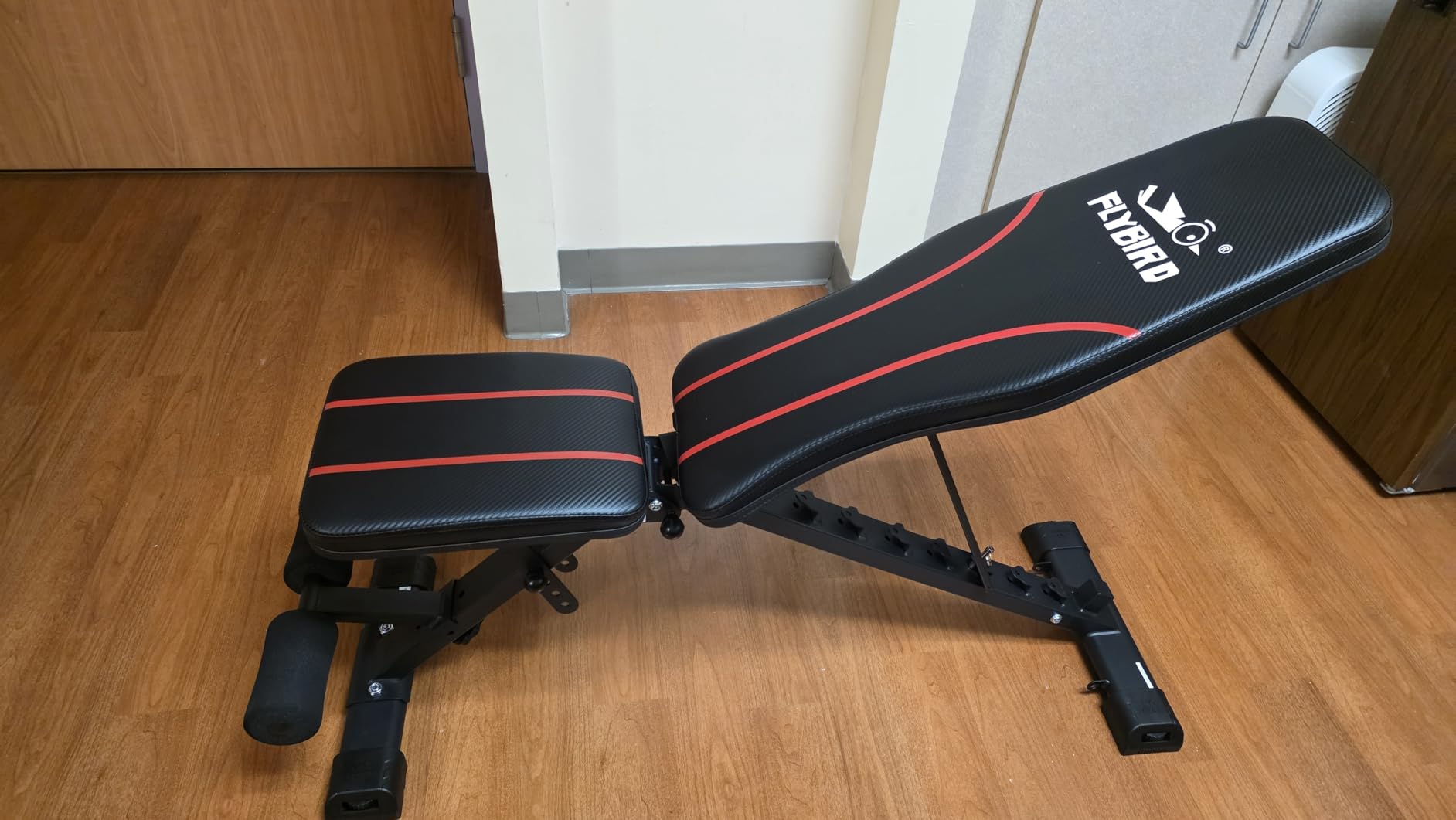 FLYBIRD Adjustable Weight Bench, Full Body Workout Bench for Home Gym customer photo 1