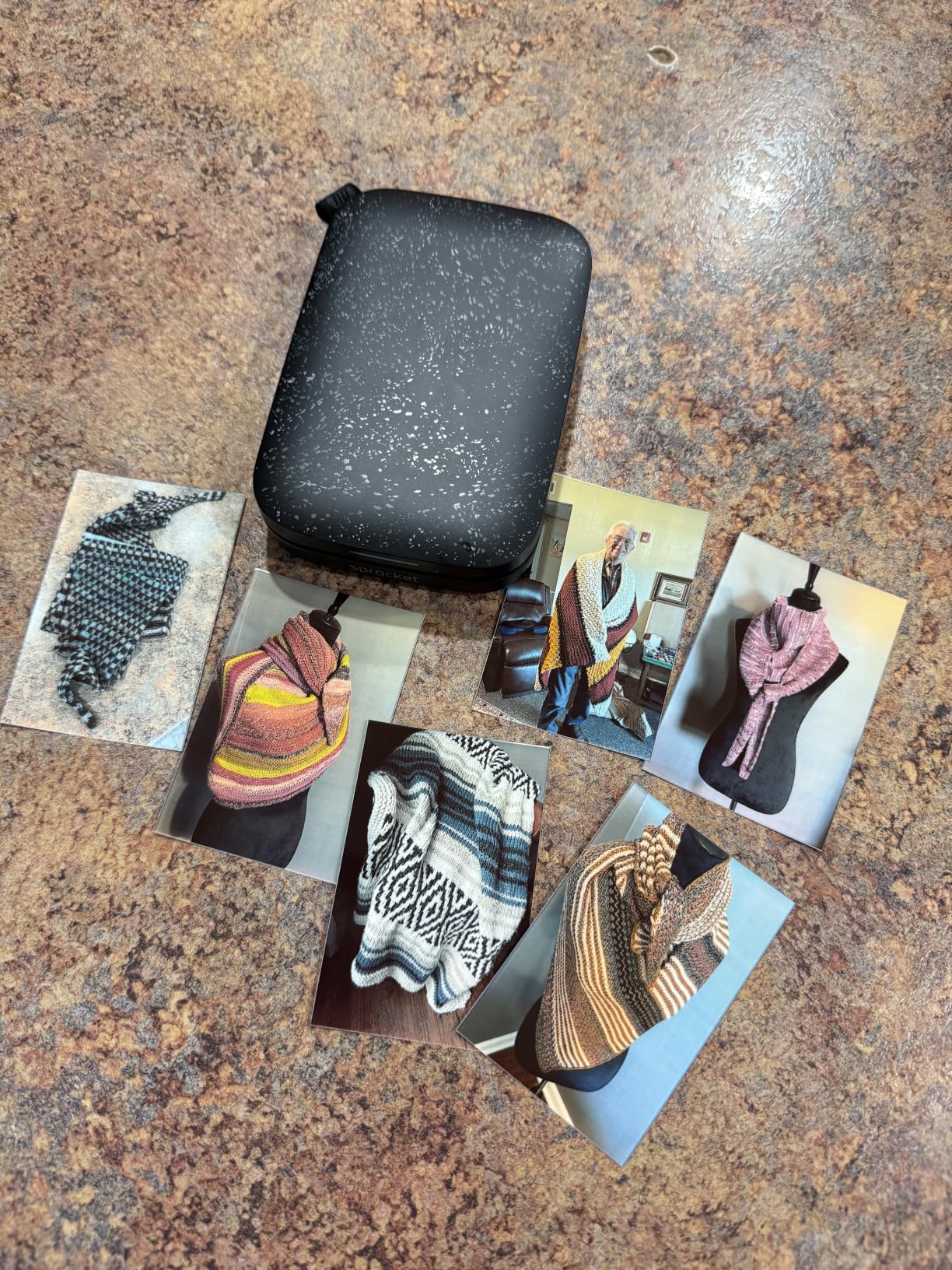 HP Sprocket 2x3 Instant Smartphone Photo Printer - Portable Color Wireless Mobile Printer, Zink Sticky-Back Photos customer photo 1