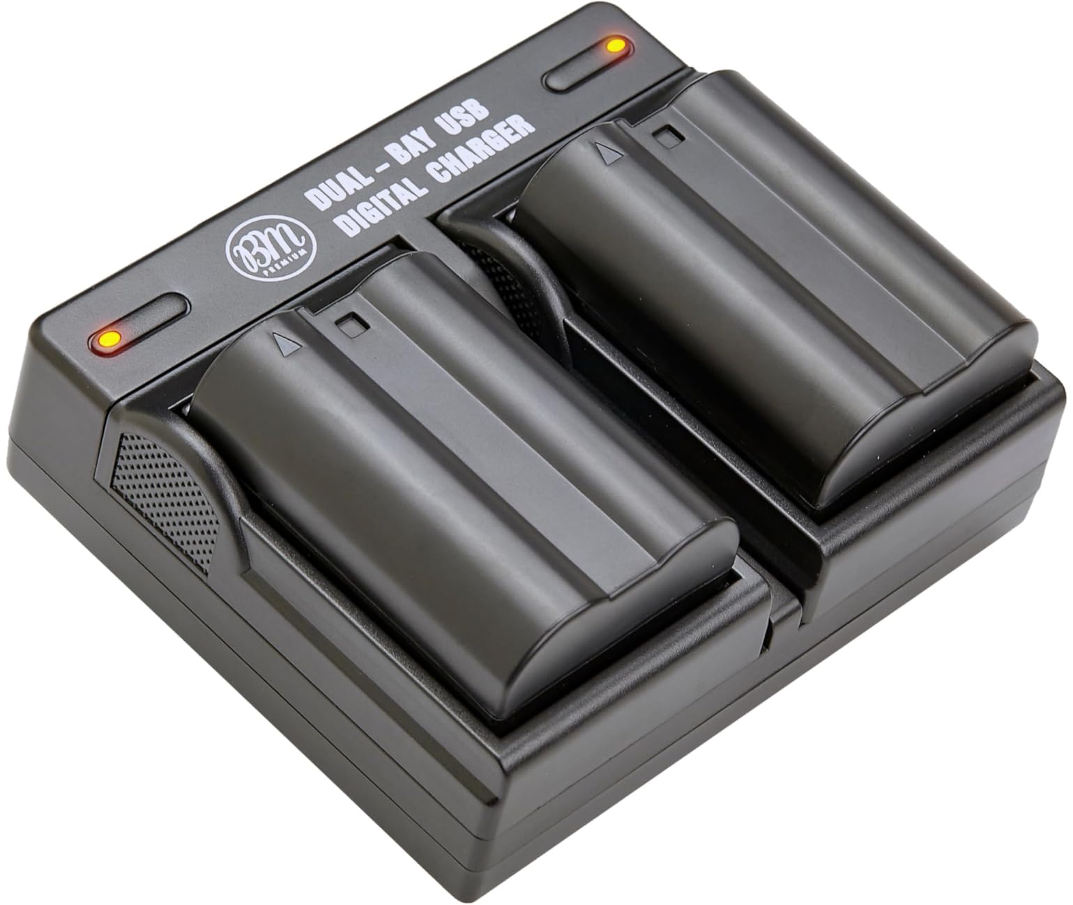 BM Premium 2-Pack EN-EL15B Batteries & Dual Bay Charger for Nikon Cameras | Compatible with Nikon Z6, Z7, D780, D850, D7500, 1 V1, D500, D600, D610, D750, D800, D800E, D810, D7000, D7100, D7200 cameras customer photo 1