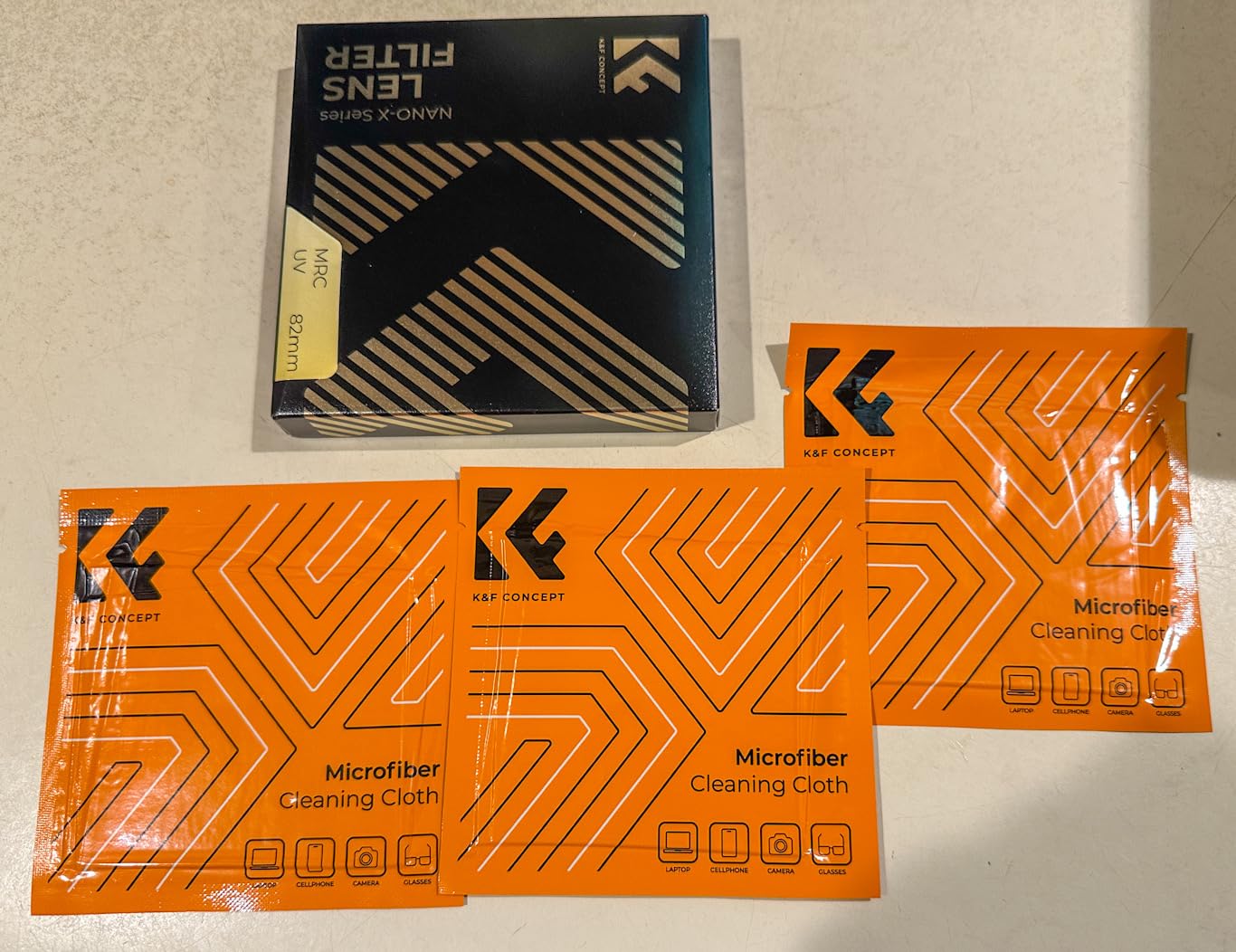 K&F Concept 62mm MCUV Lens Protection Filter - Nano-X Series, 28 Multi-Layer Coatings customer photo 2