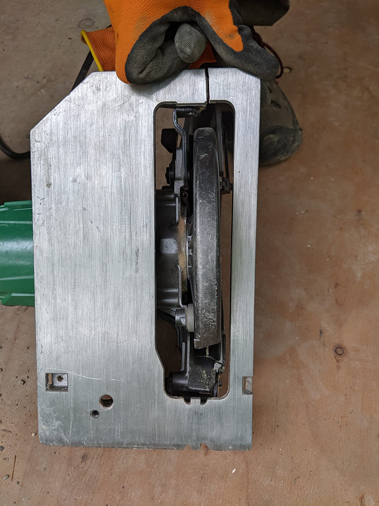 Metabo HPT 7-1/4-Inch Circular Saw Kit, 6,000 Rpm, 15-Amp Motor (C7SB3) customer photo 2