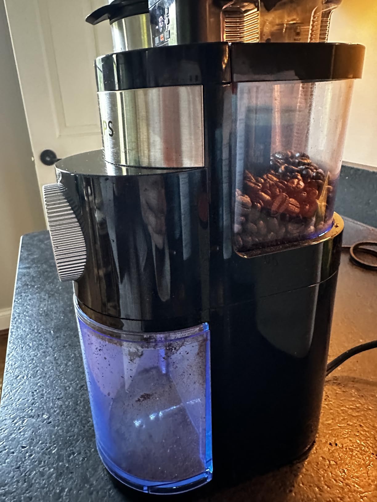 KRUPS Precision Burr Coffee Grinder: 12 Settings, 8 oz Capacity for Drip, French Press, Espresso, Pour Over, Cold Brew - Stainless Steel, 110W, Auto-Stop, Easy Clean - Coffee Grinders for Home Use customer photo 1