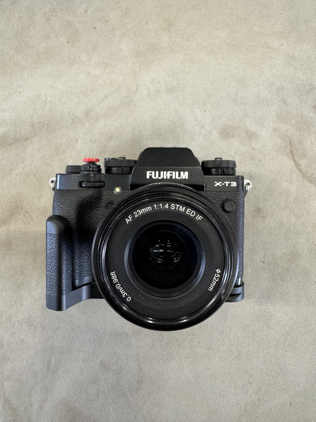 L-Shape Bracket Handle Holder for Fujifilm X-T3 X-T2 Handgrip - Arca Swiss Type Quick Release Plate customer photo 2