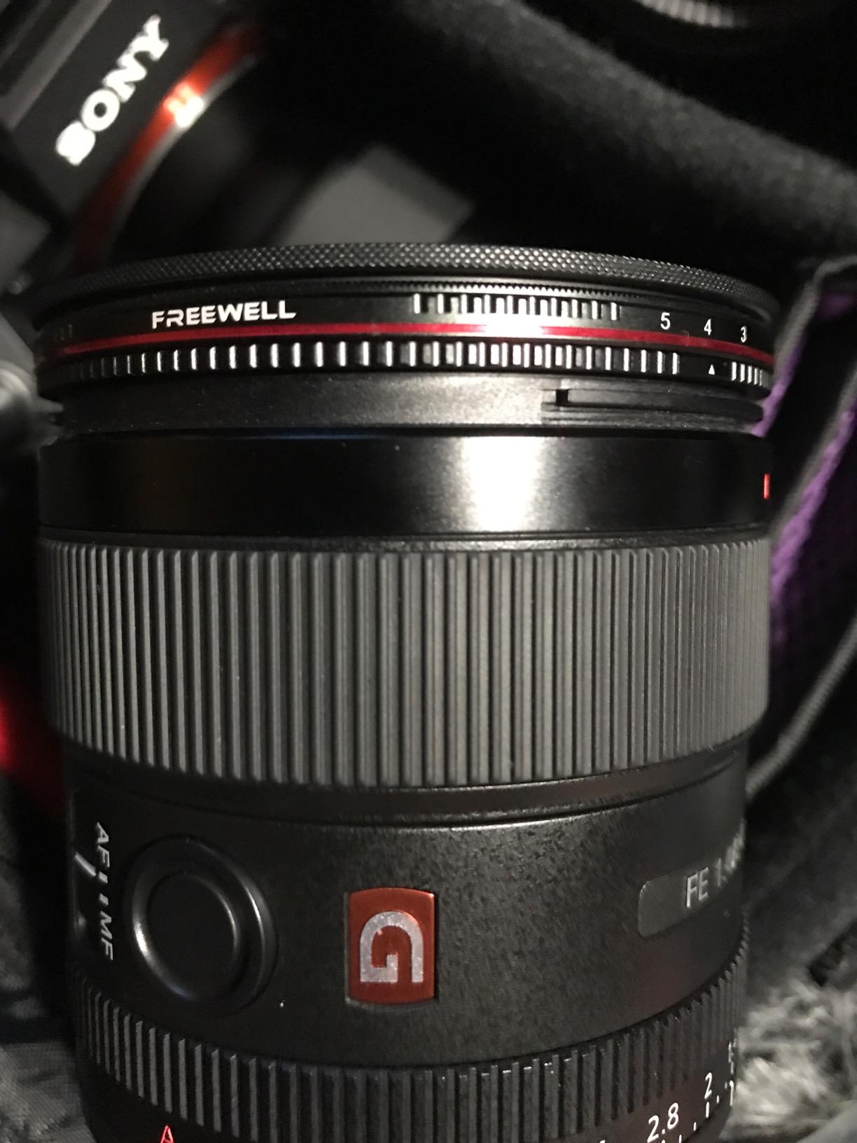 82mm Threaded Hard Stop Variable ND Filter Standard Day 2 to 5 Stop customer photo 2
