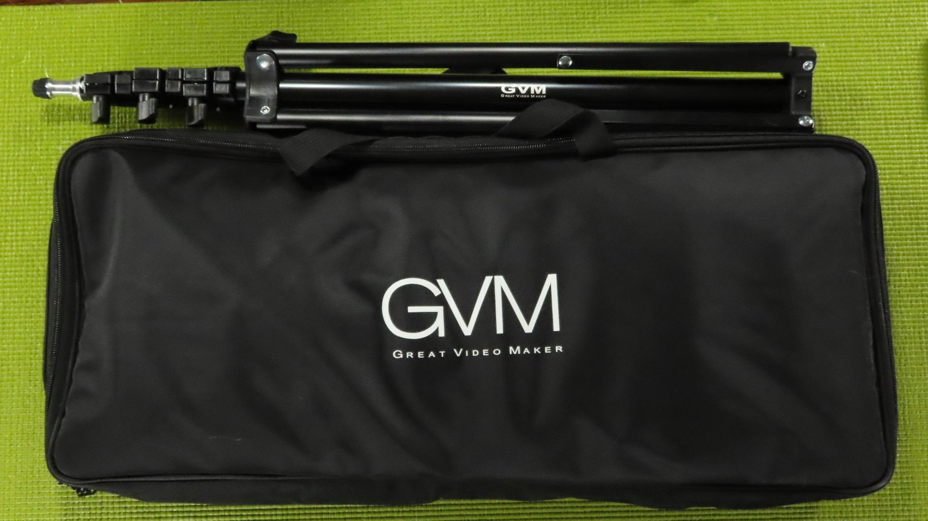 GVM Great Video Maker 600S LED Ring Light, 90W Dimmable Led Video Light Kit with Detachable Light Bars, Photography Lighting Led Video Lighting Kit for Live Broadcast, YouTube, CRI 97+ 3200K-5600K customer photo 2