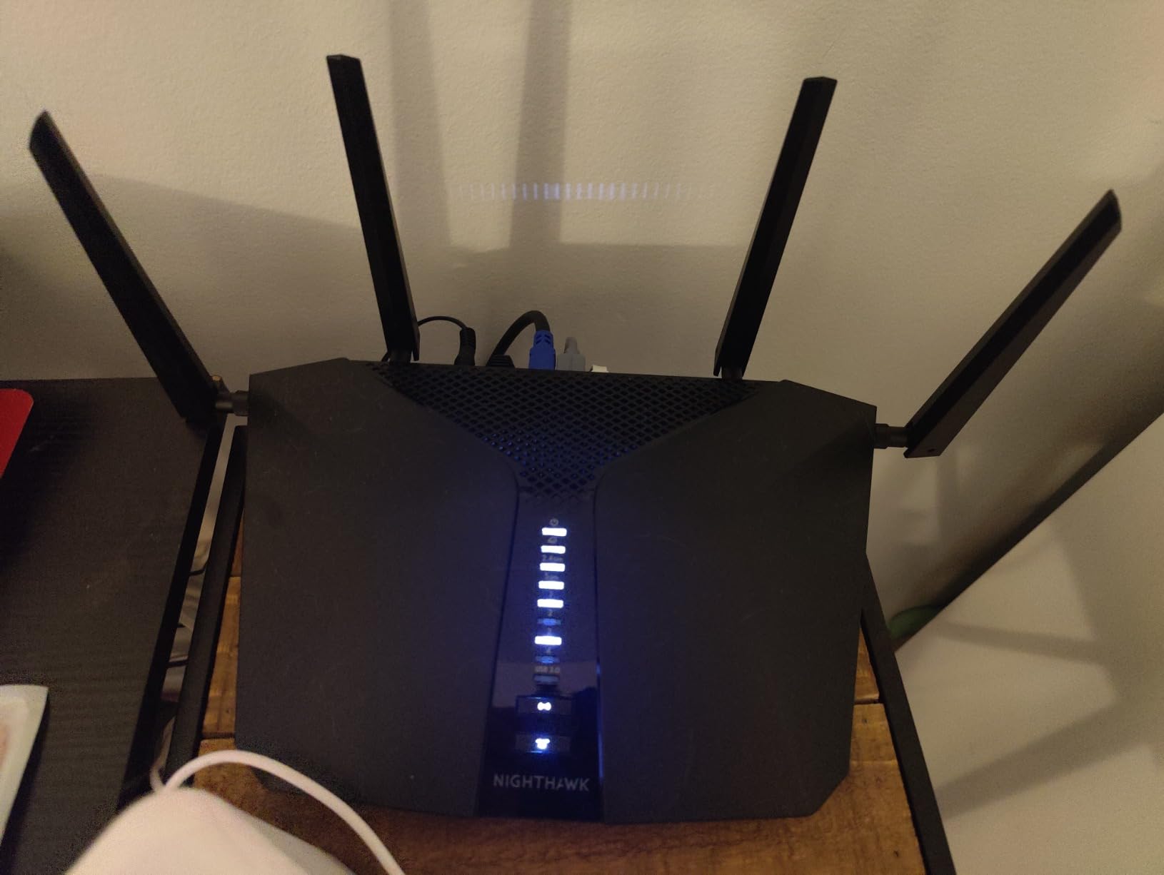 NETGEAR Nighthawk 6-Stream AX5400 WiFi 6 Router (RAX50) - AX5400 Dual Band Wireless Speed (Up to 5.4 Gbps) | 2,500 sq. ft. Coverage customer photo 2
