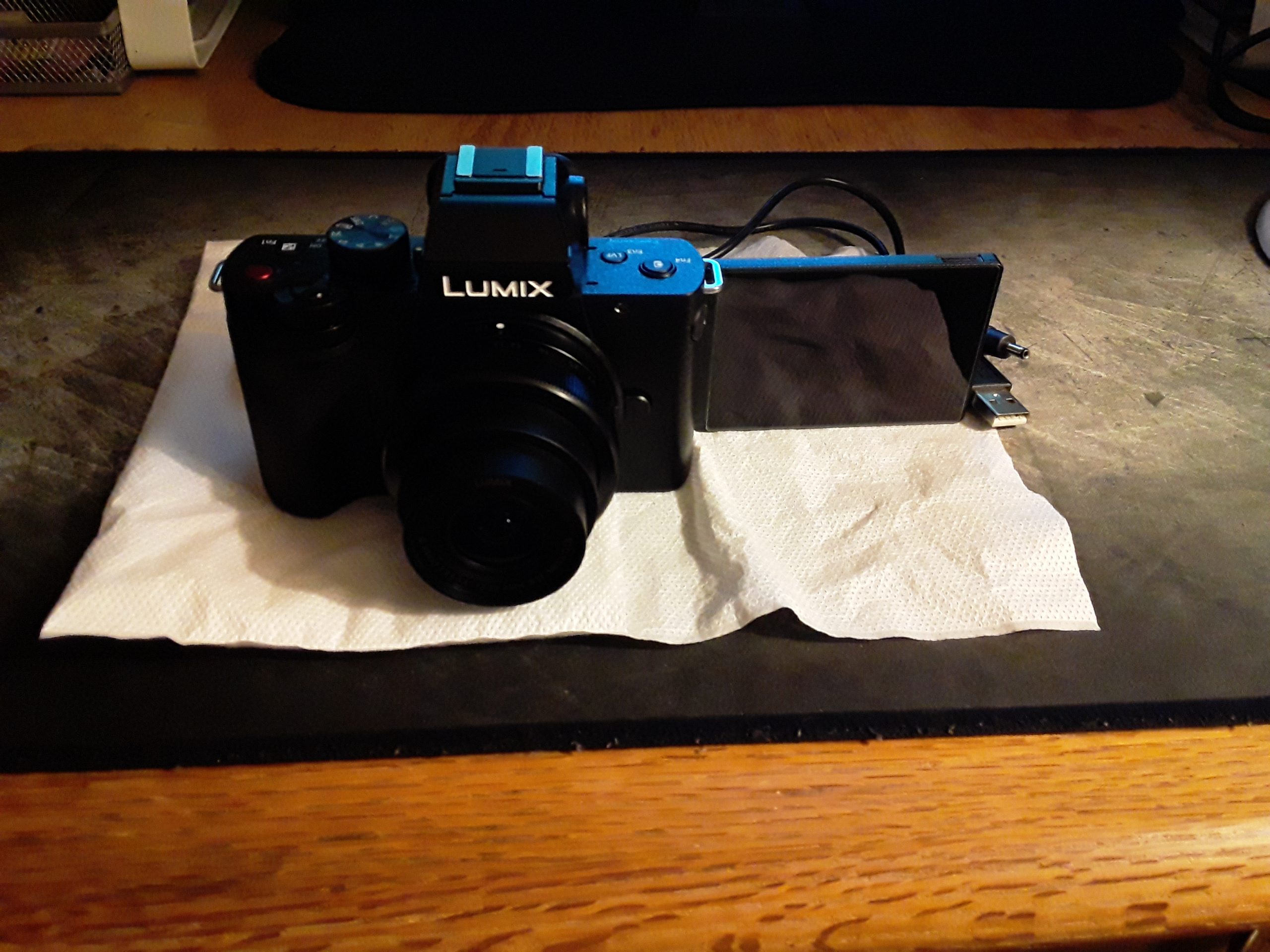 Panasonic LUMIX G100 4k Mirrorless Camera for Photo and Video, Built-in Microphone with Tracking, Micro Four Thirds Interchangeable Lens System, 12-32mm Lens, 5-Axis Hybrid I.S. customer photo 2