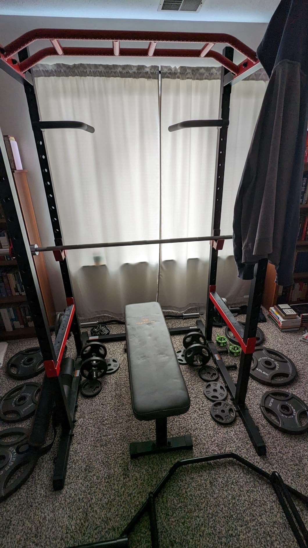 Sunny Health & Fitness Power Rack & Cage Systems for Home Gym Training customer photo 1