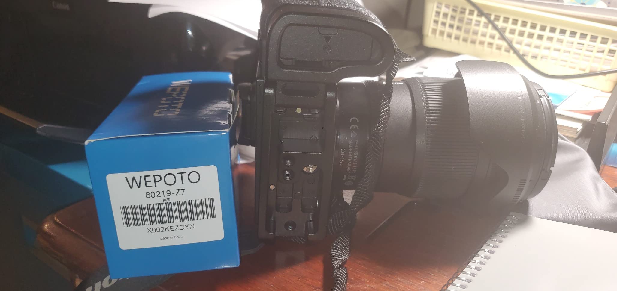 3DPro CS-Z7 Hand Grip Quick Release L Bracket QR Plate Compatible with Nikon Z5 Z6 Z7 Z6II Z7II Camera customer photo 1