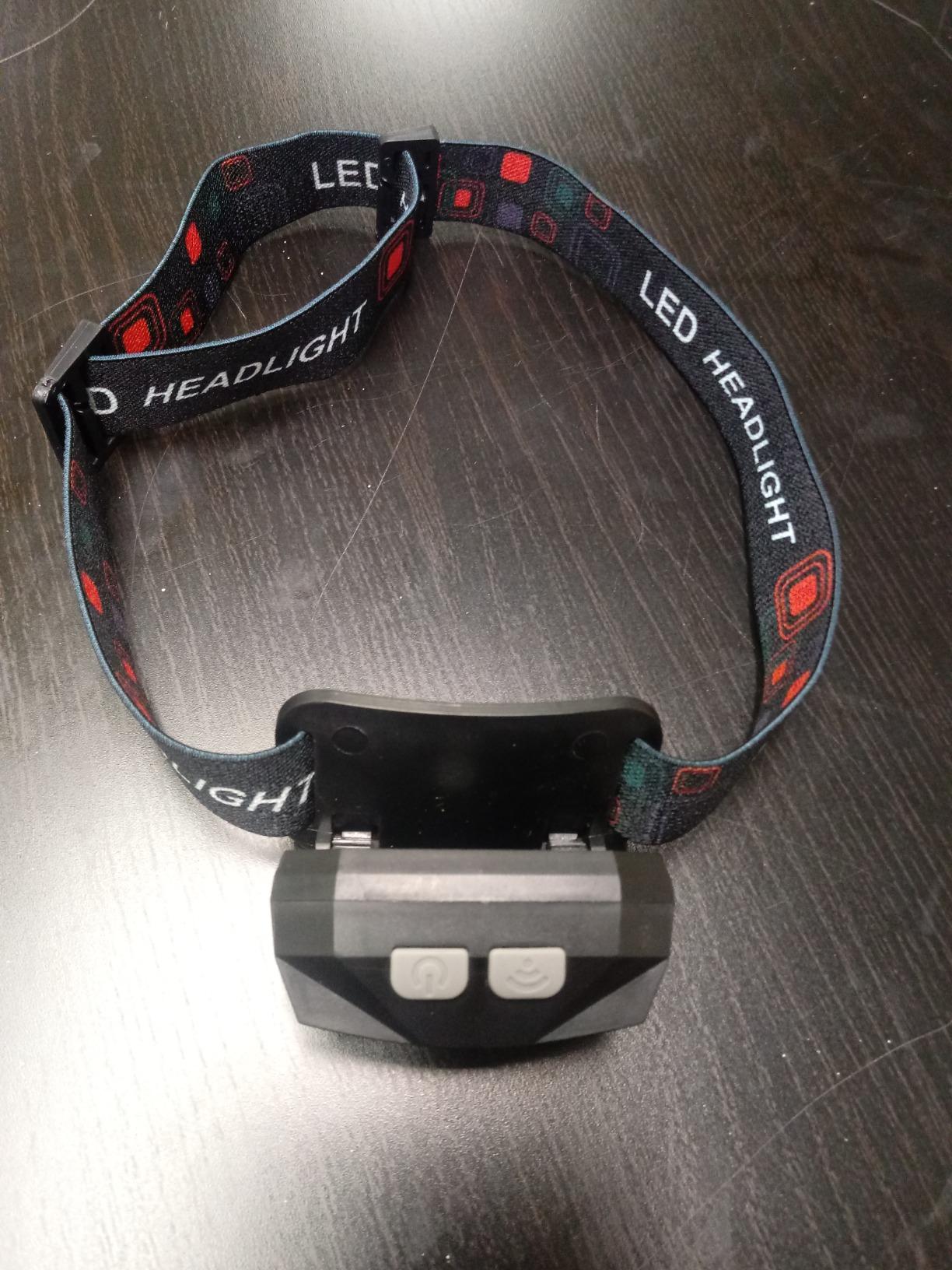 LHKNL Headlamp Flashlight, Lumen Bright Head Lamps LED Rechargeable Camping customer photo 1