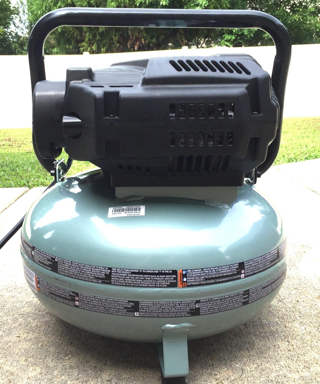 Metabo HPT Portable Pancake Air Compressor, 6 Gallon 200 PSI, EC914S customer photo 1