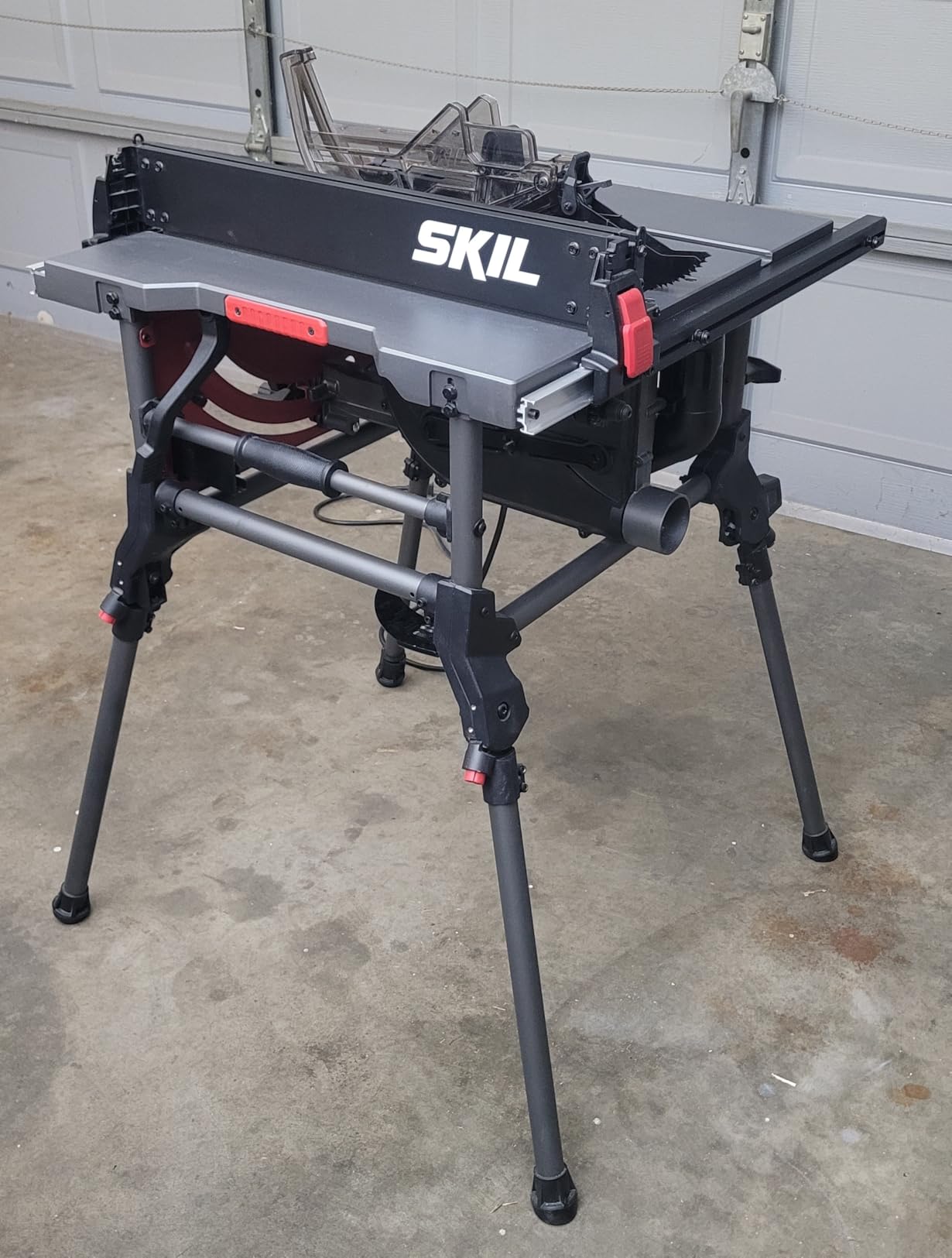 SKIL 15 Amp 10-Inch Jobsite Table Saw with Folding Stand-TS6307-00 customer photo 1