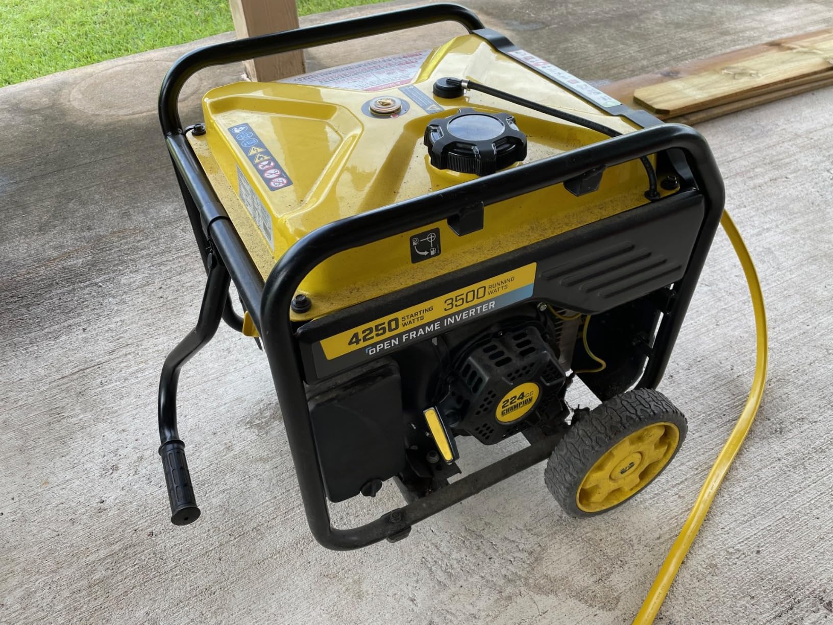 Champion 4250-Watt RV Ready Portable Open Frame Inverter Generator with Quiet Technology customer photo 1