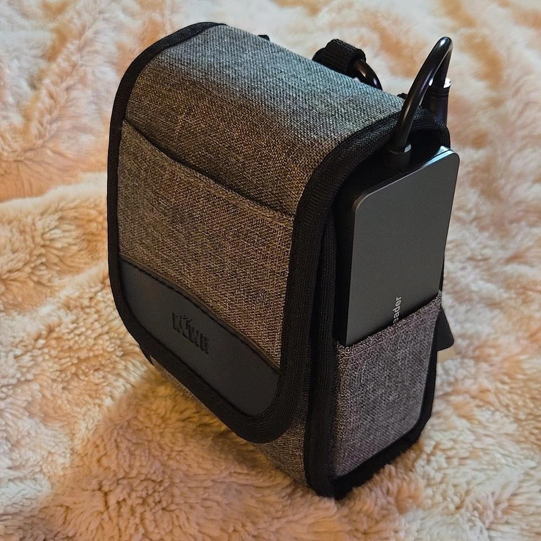 KIWIFOTOS Compact Camera Case for Lumix ZS99 Sony RX100 VI Travel Sling Bag | for ZV-1 II ZV-1F Ricoh GR IV III Canon SX740 G7XIII GR IIIx TG-6 TG-5 Kodak H35N FZ45 FZ55 Camera Bag Travel Pouch customer photo 2