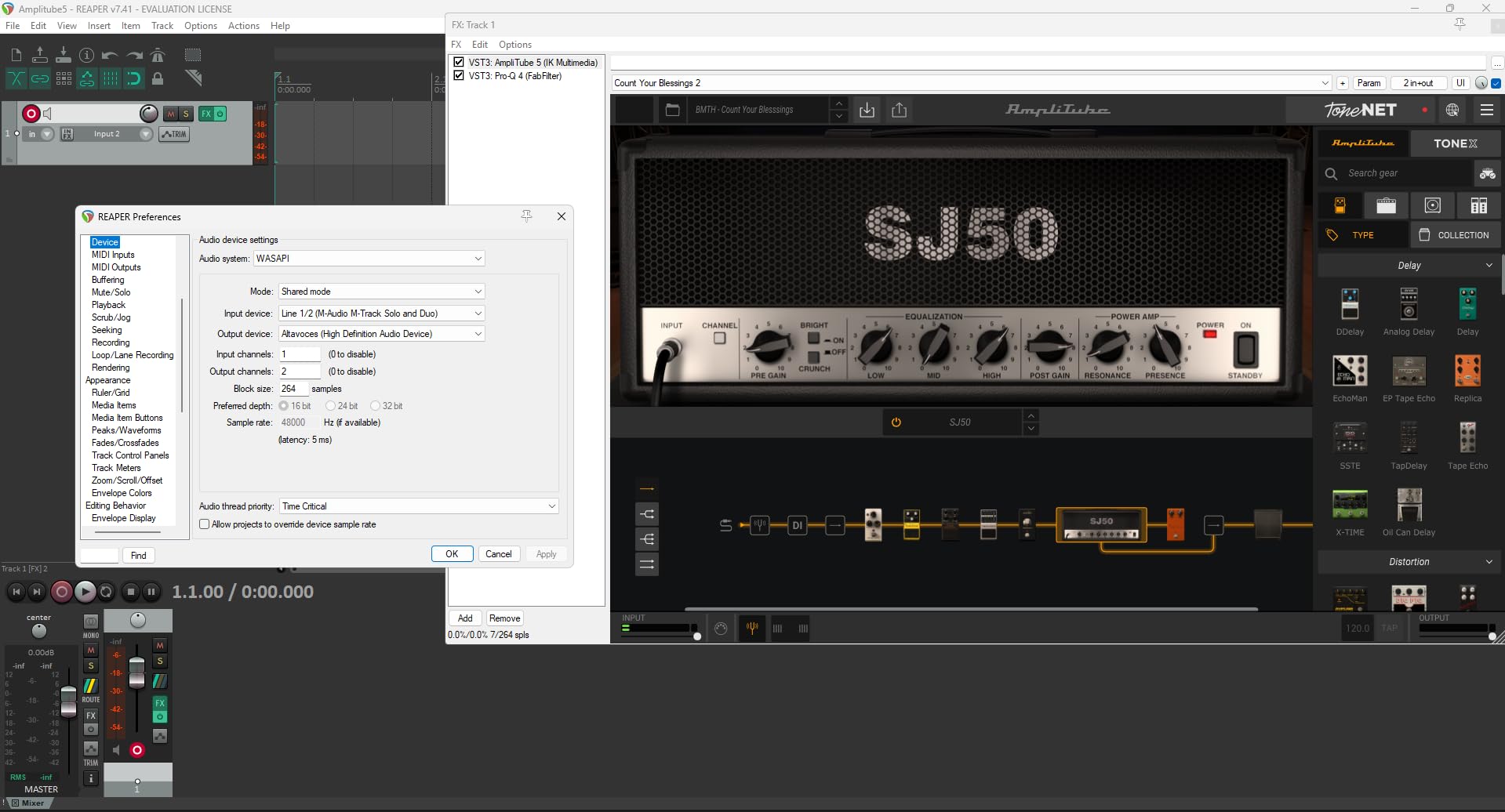 M-Audio M-Track Solo USB Audio Interface | XLR, Line and DI Inputs, Professional Software Suite for Recording, Streaming, and Podcasting customer photo 1