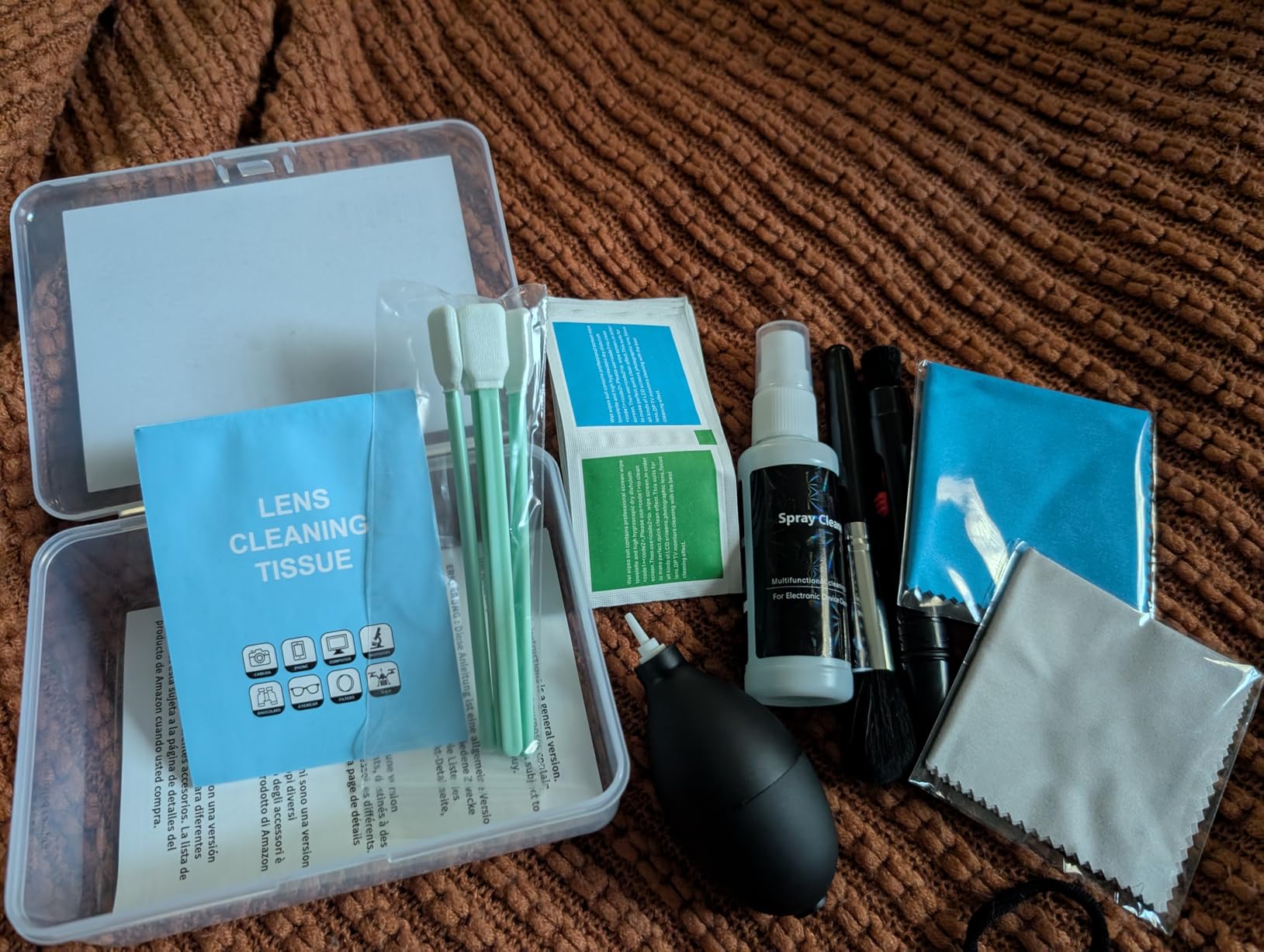Aispour Camera Lens Cleaning Kit, 10-in-1 Camera Cleaning Kit | Camera Lens Cleaner and Camera Accessories customer photo 2