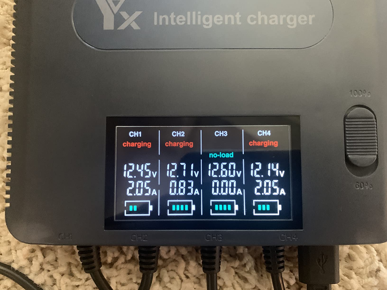 Hanatora LCD Display Battery Charger for DJI Air 2S,Mavic Air 2 Drone and Remote Controller, 6 in 1 Rapid Multi Parallel Charging Hub Accessories customer photo 2