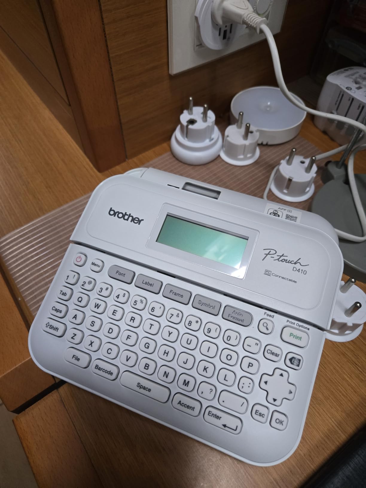 Brother P-Touch PT-D410 Home/Office Advanced Label Maker, USB-Connected, Prints on Brother Tze Tapes up to 18mm customer photo 2