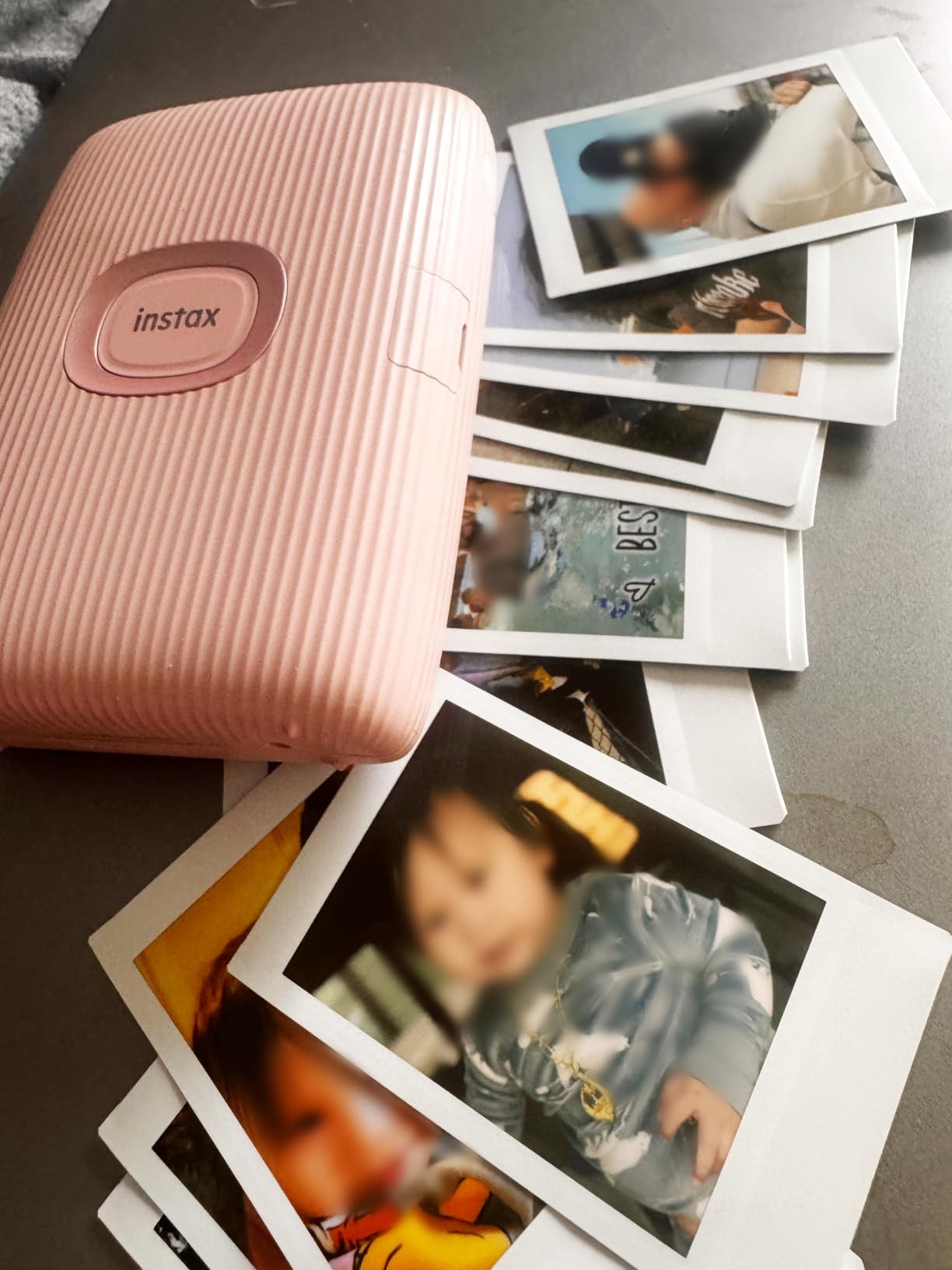 Fujifilm Instax Mini Link 2 Smartphone Printer - Space Blue, Bluetooth, iOS/Android Compatible customer photo 2