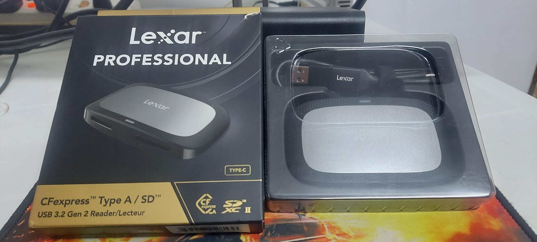 Lexar Professional CFexpress Type A / SD USB 3.2 Gen 2 Reader (LRW530U-RNBNG) customer photo 2