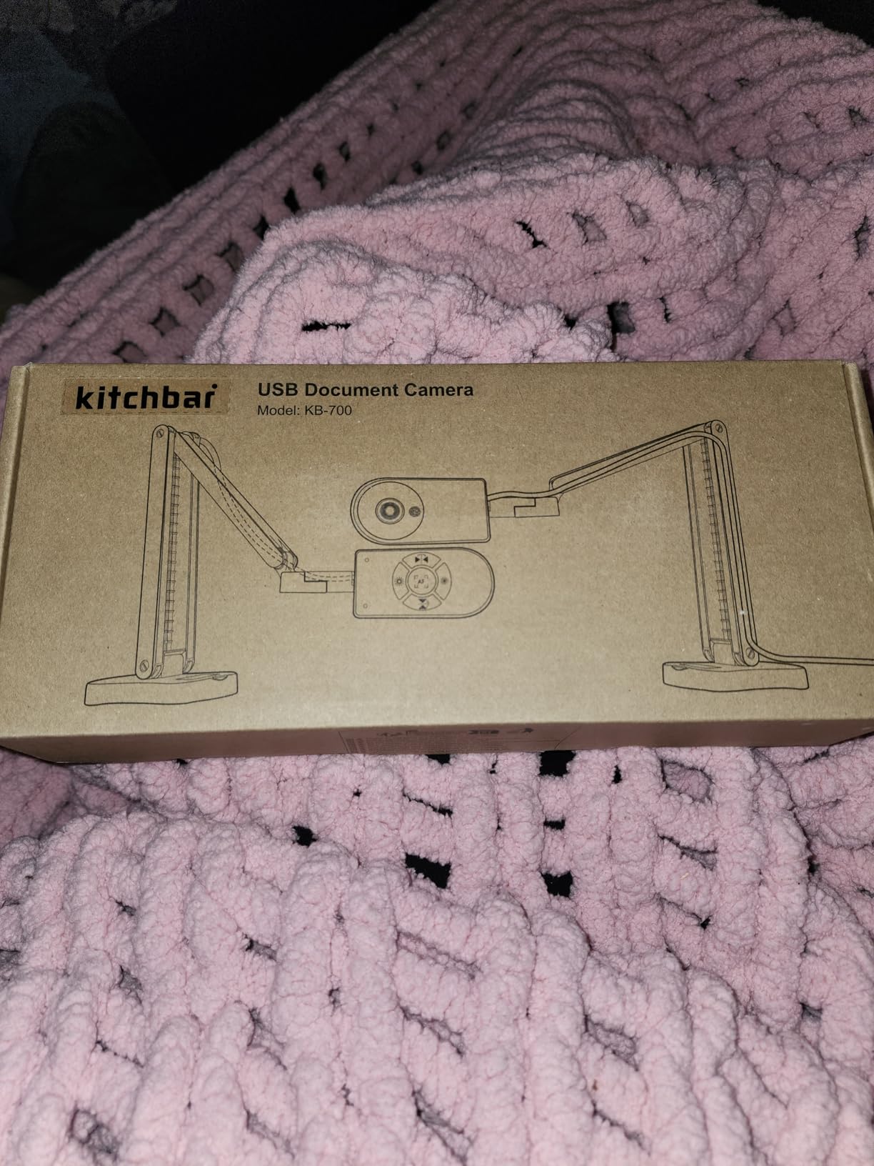 4K USB Document Camera for Teacher, 8MP Webcam & Visualiser for A3 Size with Dual Microphones, 3-Level LED Light, Image Invert, Foldable for Live Demo customer photo 2