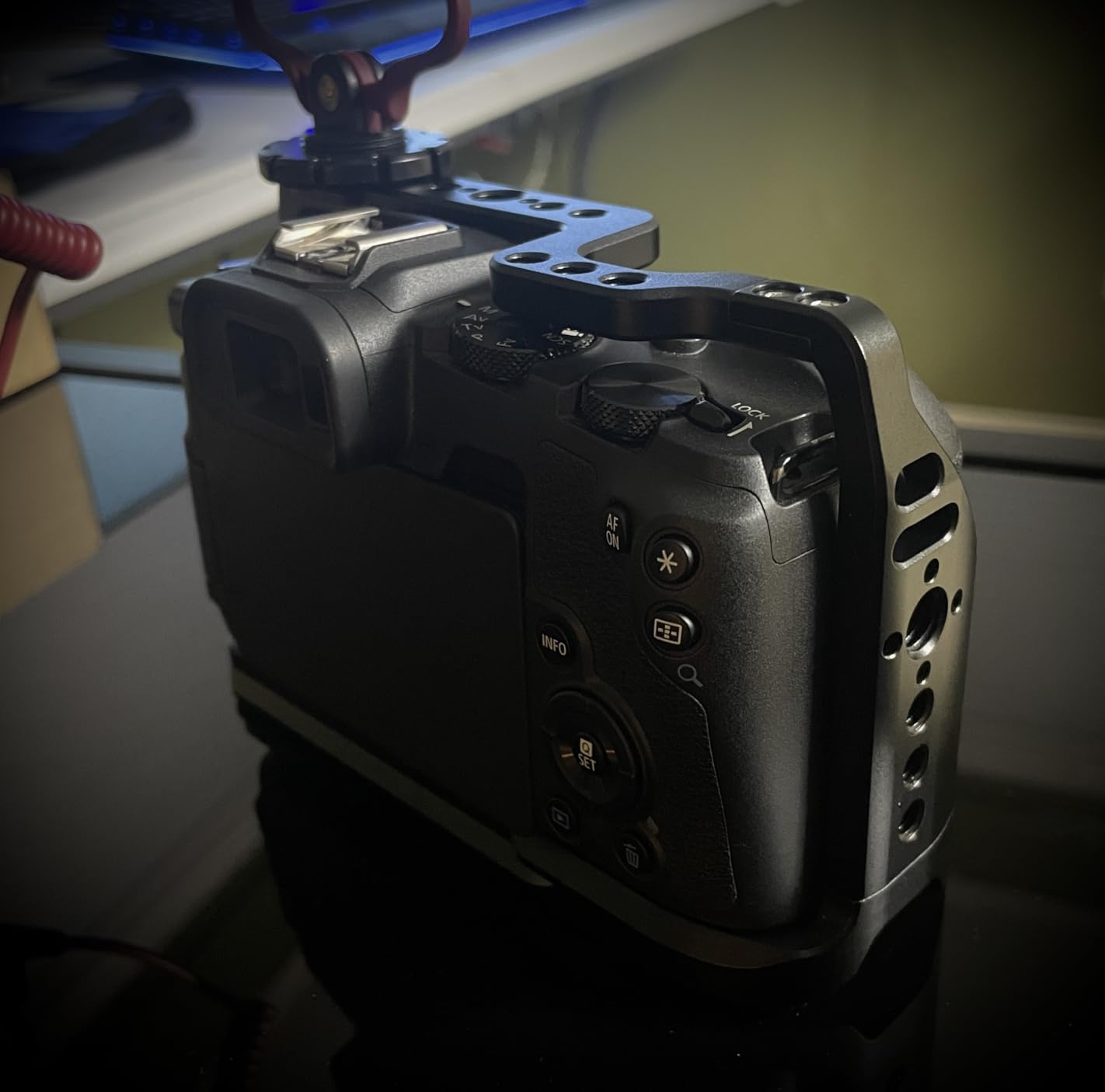 EOS RP Cage, EOS RP Camera Cage for Canon EOS RP Camera Bag Camera Rig Cold Shoe customer photo 2