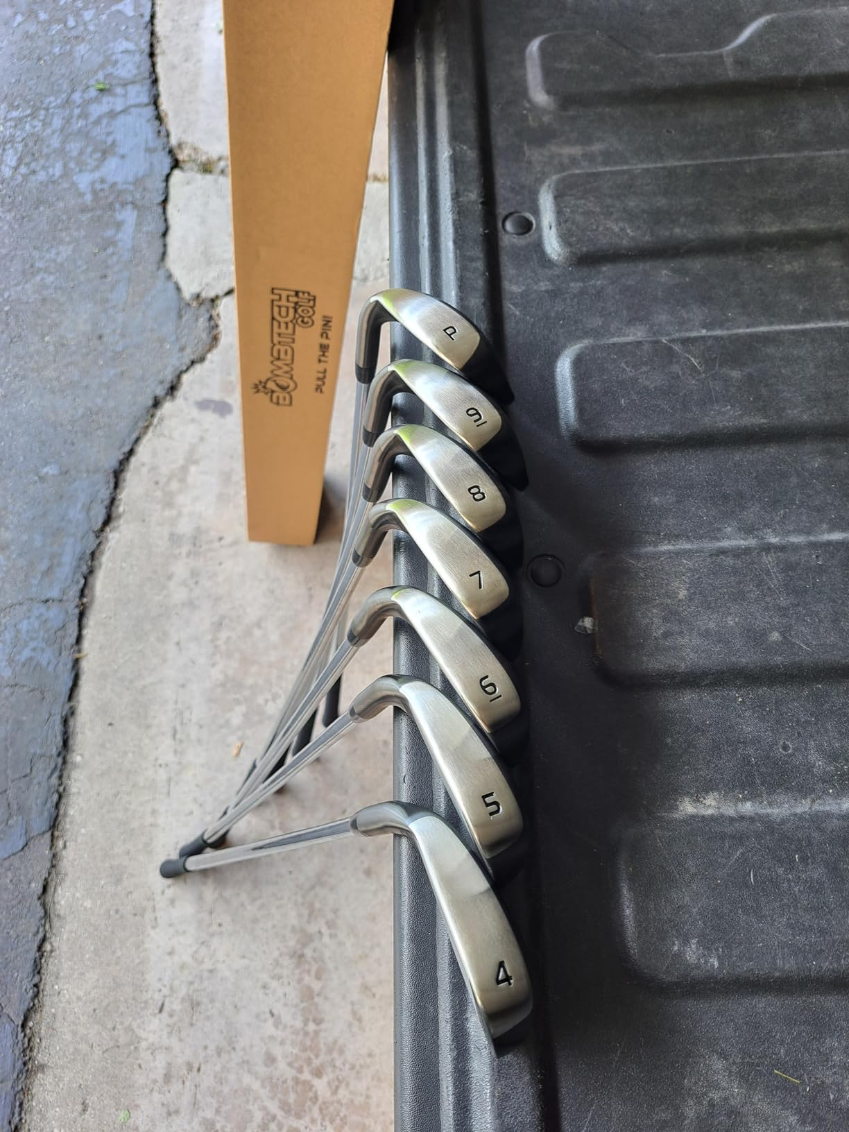 BombTech Golf 4.0 Right-Handed Iron Set, Includes 4, 5, 6, 7, 8, 9 & PW customer photo 2