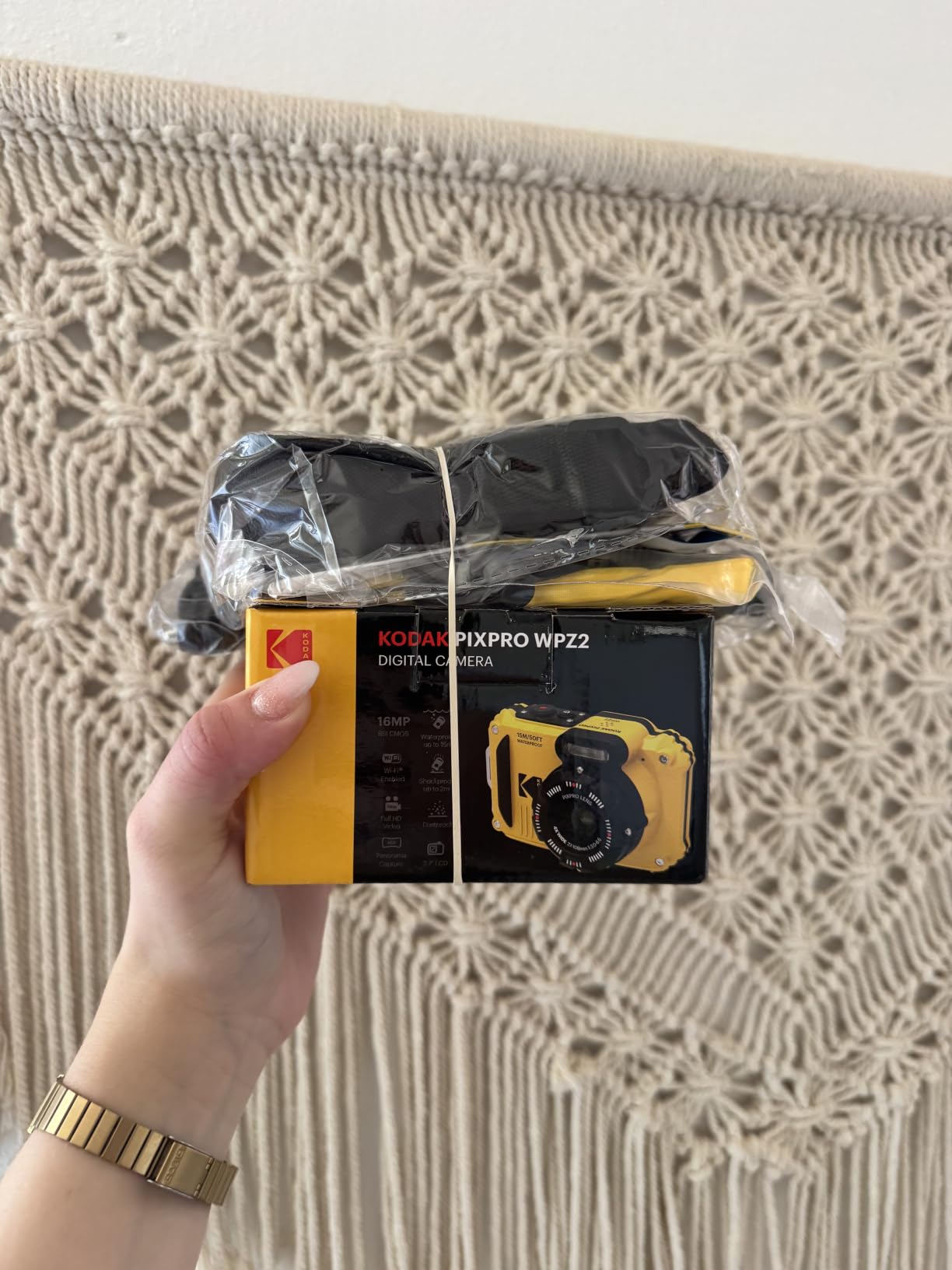 Kodak PIXPRO WPZ2 Rugged Waterproof Shockproof Digital Camera 16MP 4X Optical Zoom 1080P Full HD Video, 2.7 LCD (Blue), 32GB SD Card, Black Compact Camera Case, Floating Strap Bundle customer photo 1