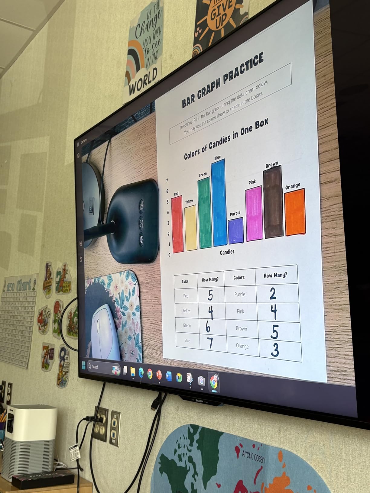Document Camera for Teachers, Doc Camera, USB Visualizer with LED Light, Auto Focus, Image Invert, Fold, For Mac OS, Windows, Chromebook customer photo 1