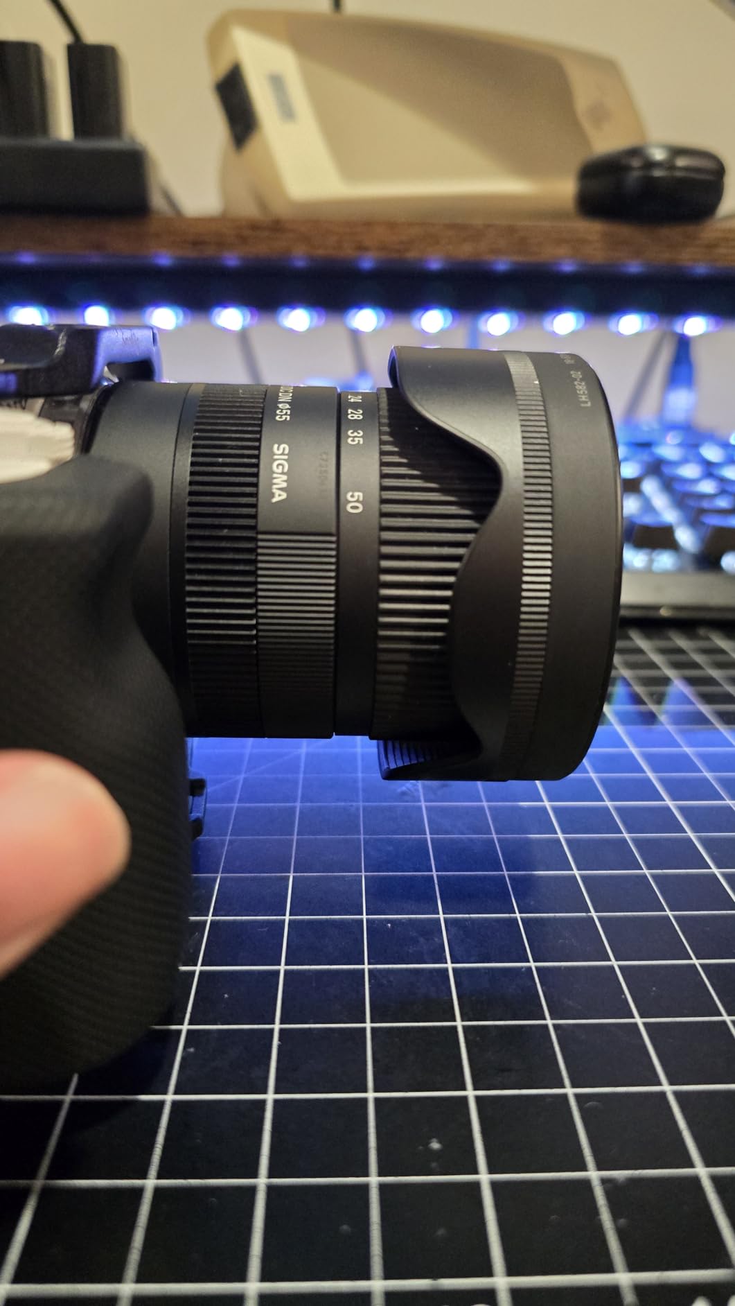 Sigma 18-50mm f/2.8 DC DN Contemporary Lens for Sony E Bundle with UV Filter + Deluxe Cleaning Kit - Blower, Lens Pen, Brush & Case + Cap Keeper + Microfiber Cleaning Cloth (4 Items) customer photo 2