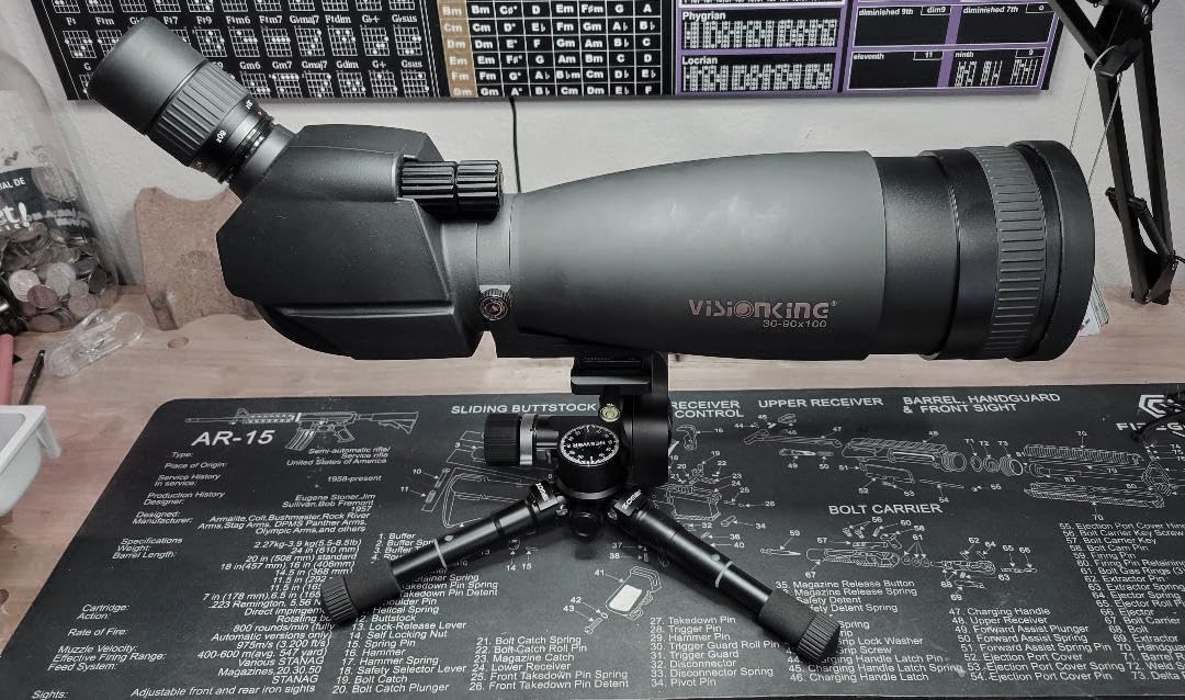 NEEWER 3 Way Geared Tripod Head TH15 with 360° Panoramic Arca QR Plate customer photo 1