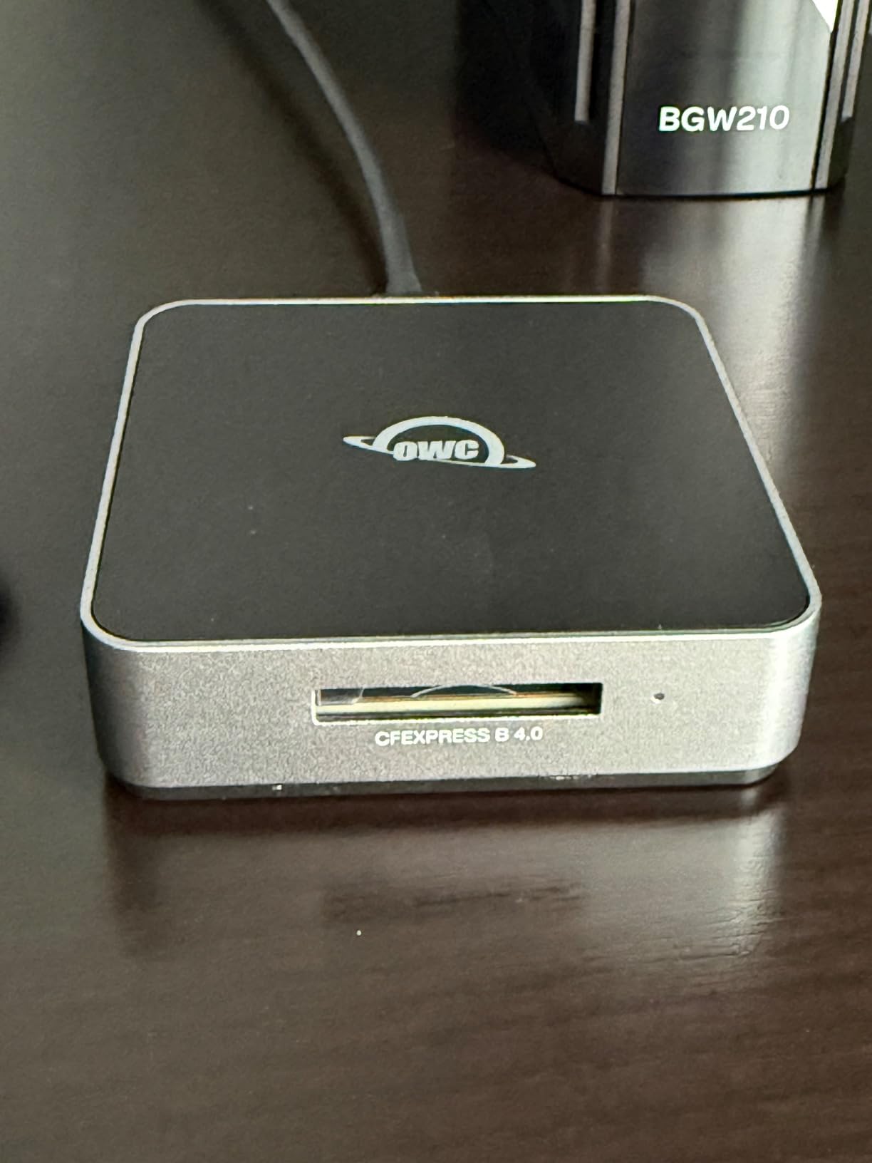 OWC Atlas USB4 CFexpress 4.0 Type B Card Reader, 40Gb/s USB4 USB-C Port (OWCTCCFXB4RDR) customer photo 1