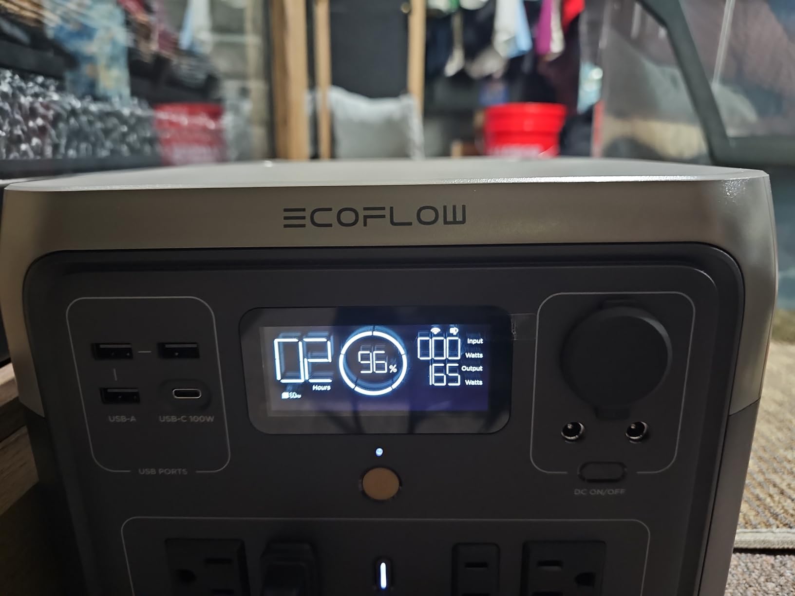 EcoFlow Portable Power Station River 2 Max 500, 499Wh 500W | 1 Hr Fast Charging, LiFePO4 Battery, Up to 1000W Output Solar Generator customer photo 2