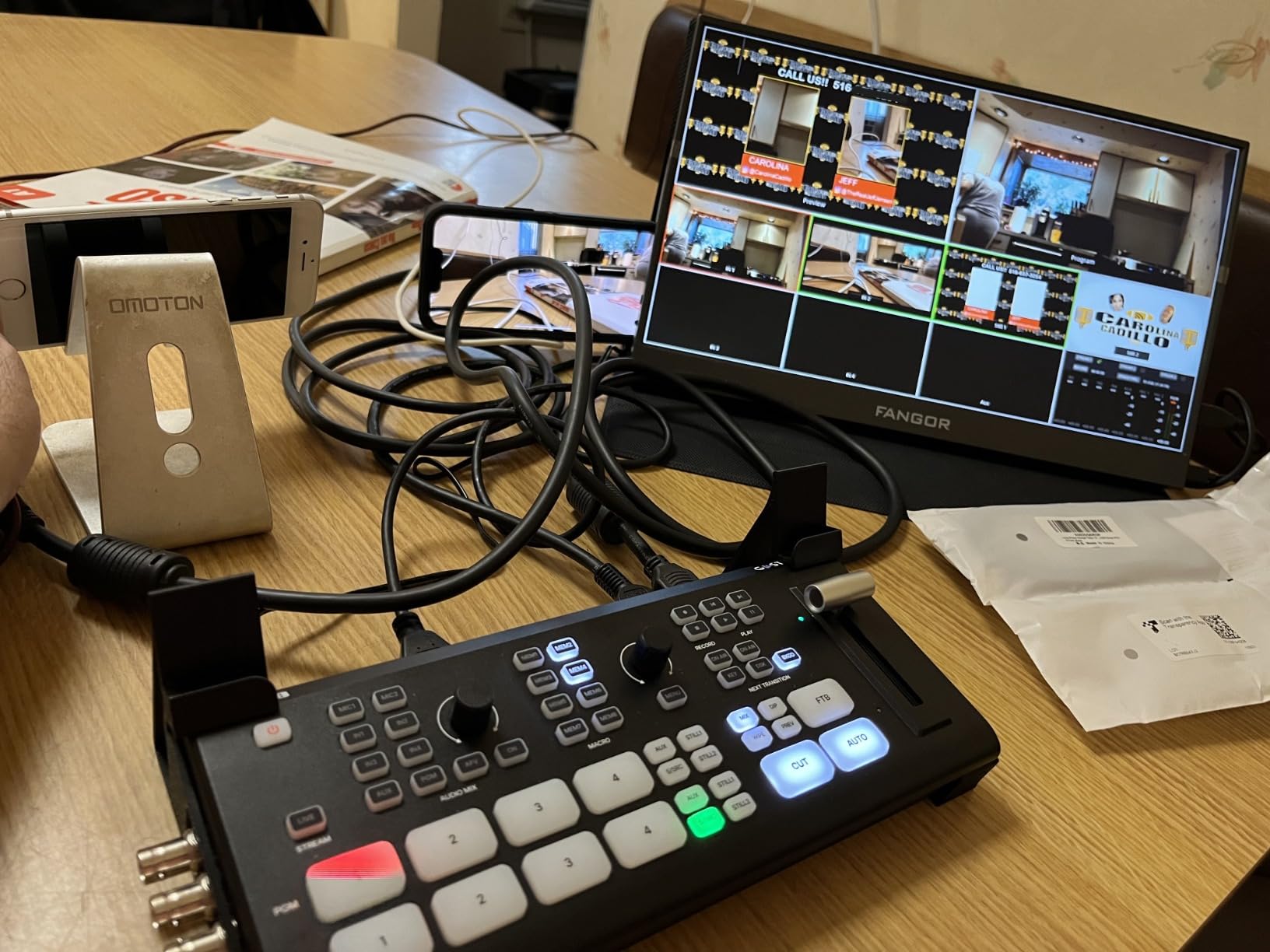 Osee GoStream Duet Multiple Camera SDI and HDMI Live Stream Video Mixer Switcher customer photo 1