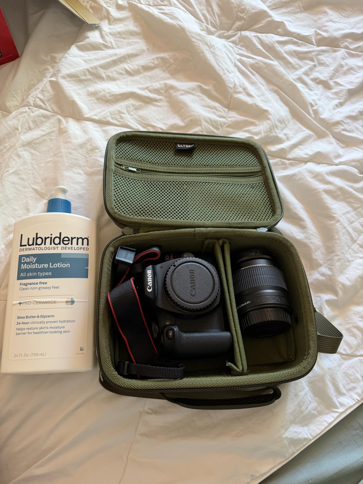 Camera Case Compatible with Canon EOS Rebel T7/R50/R6 Mark II/R100/R50 V/T6/R8/R10/R5 Mark II/RP/R7/5D Mark IV/SL3/R5/T100 DSLR SLR Camera customer photo 2
