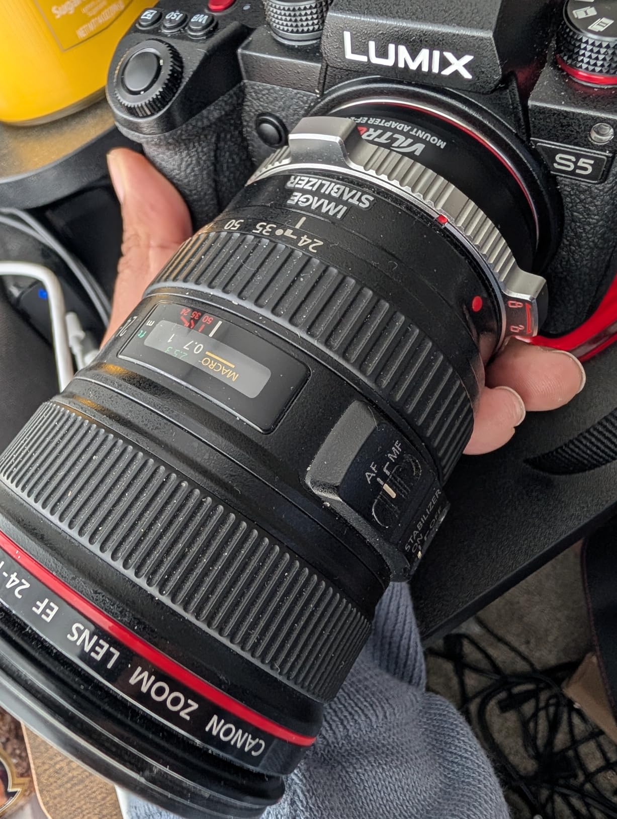 VILTROX EF-M2 PRO Lens Adapter Auto Focus 0.71x Reducer Speed Booster with Security Lock Compatible with Canon EF Mount Lens to M4/3 Camera GH4 GH5 GH5S GH6 GF5 GF1 GX9 G9 E-M5 E-M10II E-PL5 customer photo 1