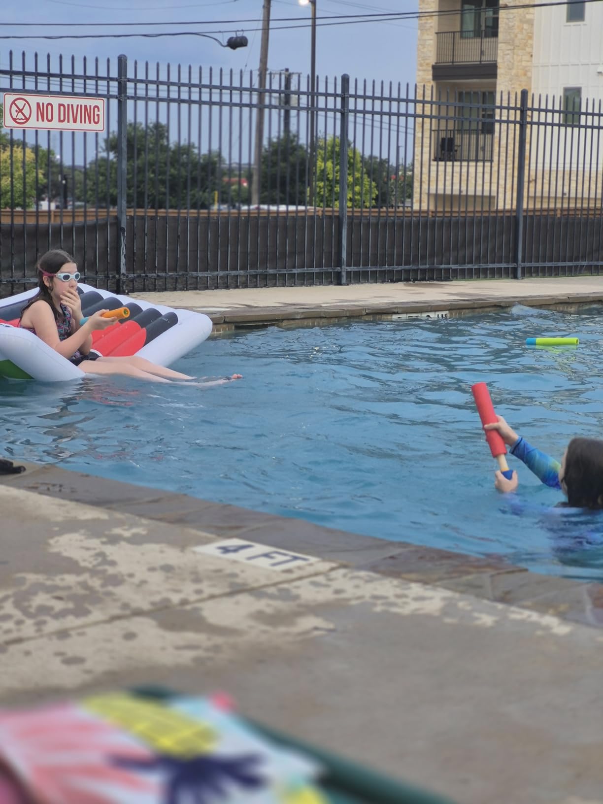 Uno™ Pool Float - Giant Inflatable Reverse Card, Floatie for Pool, Beach & Lake, Durable Vinyl Raft, 6 Feet Tall, Perfect for Lounging & Summer Fun customer photo 1