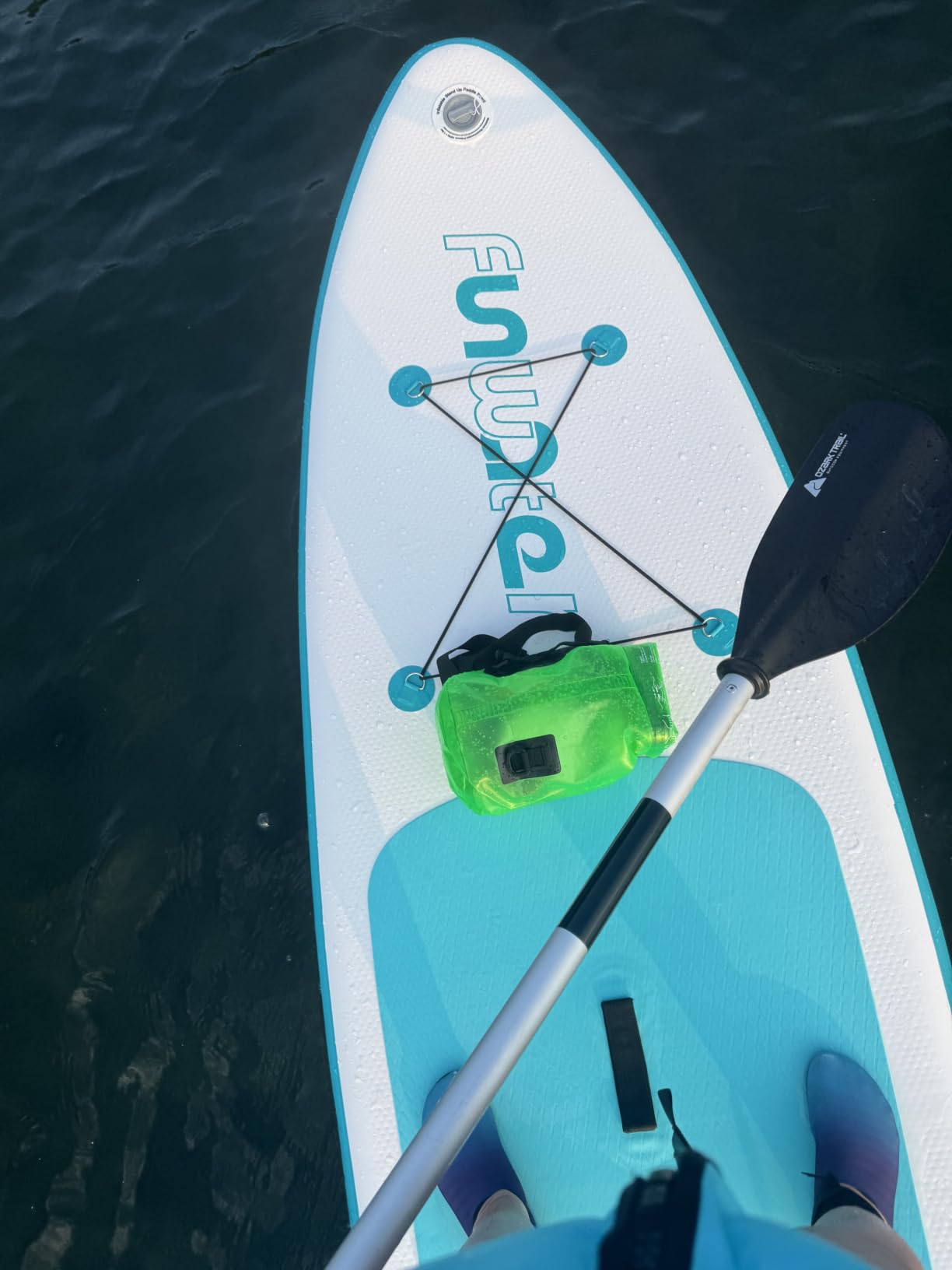 FunWater Inflatable Stand Up Paddle Board with Beginners SUP Accessories customer photo 2