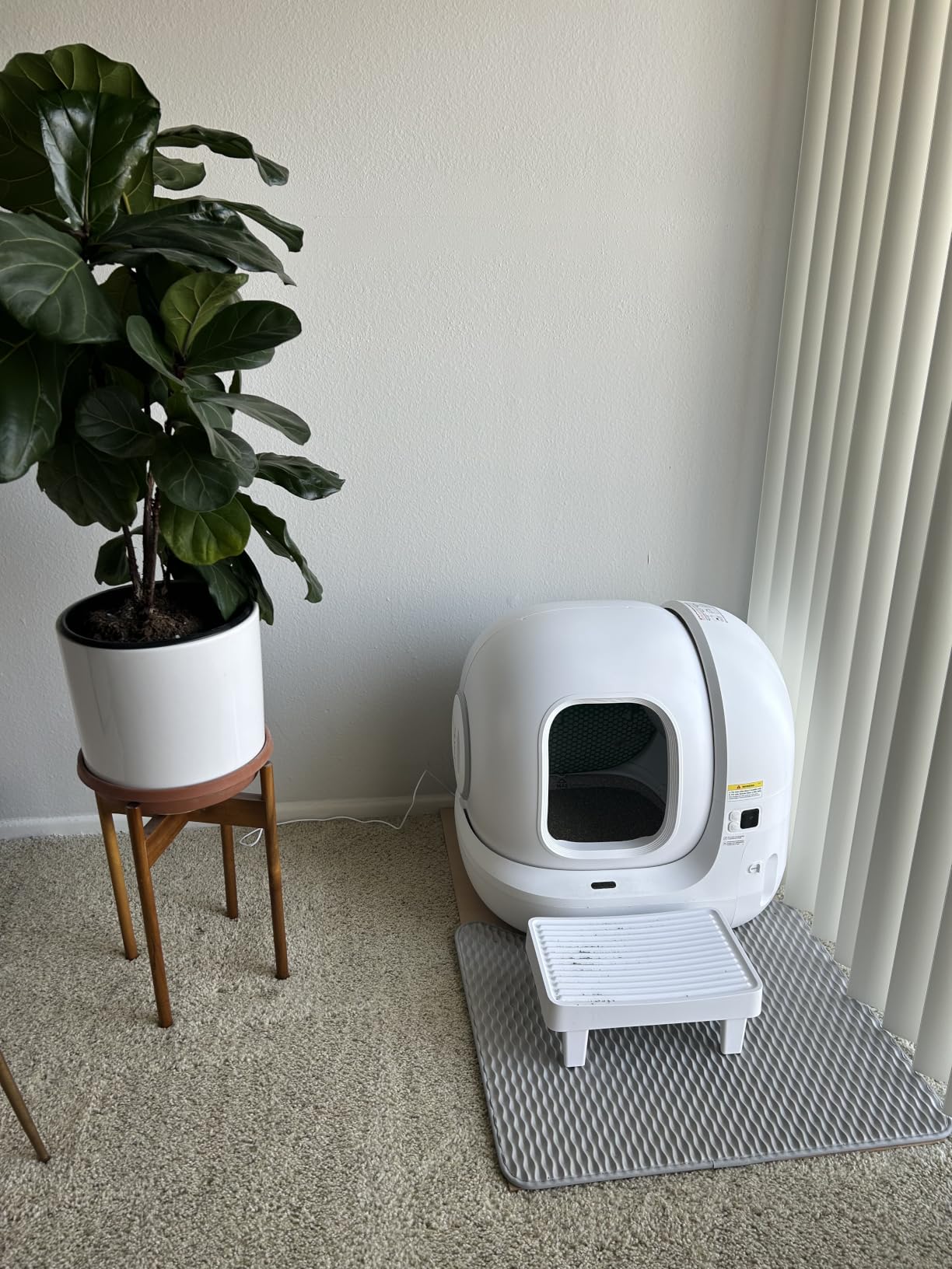 PETKIT PuraMax 2 Automatic Self-Cleaning Cat Litter Box, App Control Litter Box with Safety Sensors, Odor Free & Anti-Leakage Basic Bundle Includes Trash Bags, 2.4G WiFi & Low Entrance customer photo 2