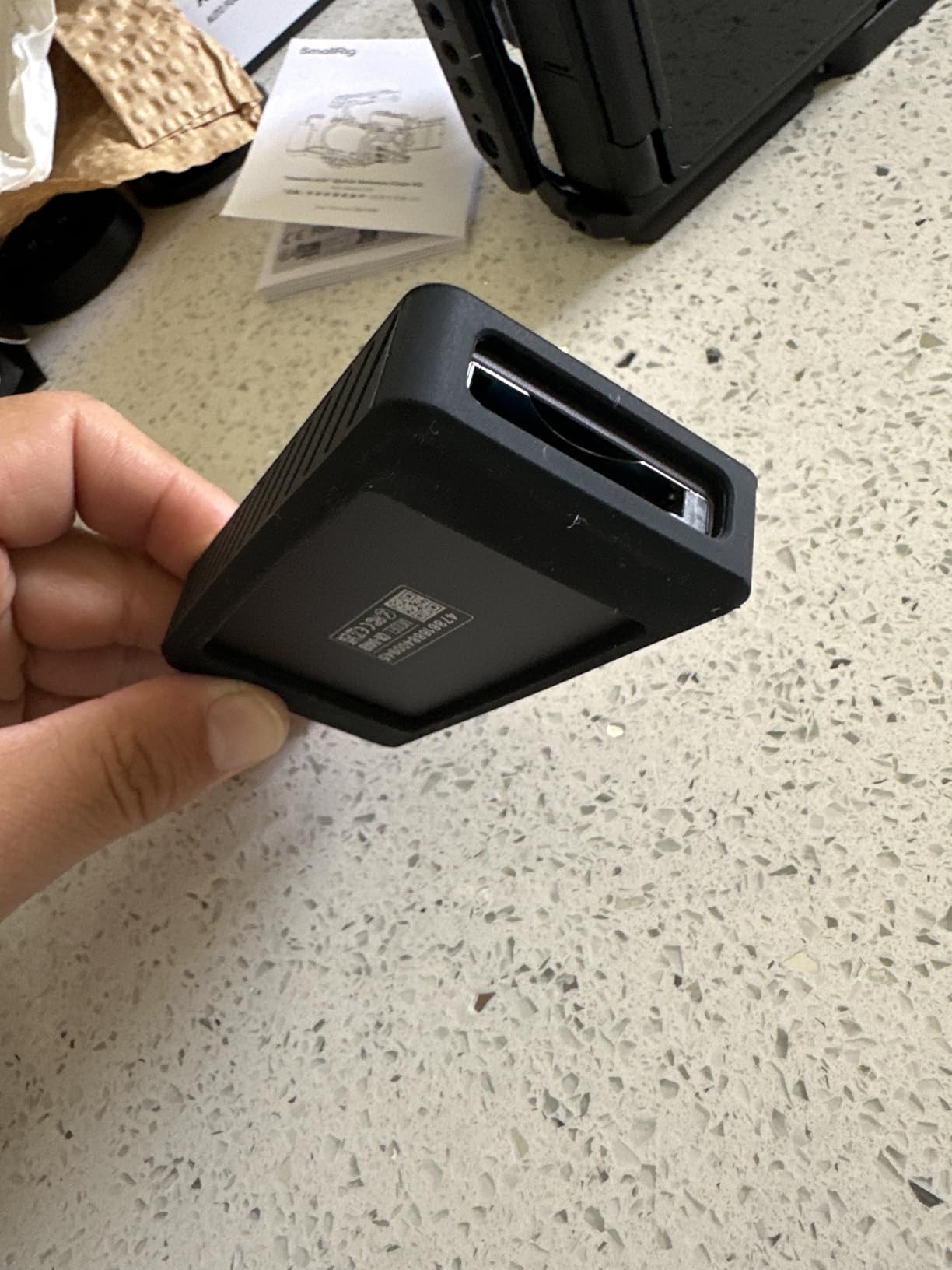 SABRENT USB4 CFexpress Type B Card Reader - 40Gbps Transfer Speed, Aluminum Alloy Body (CR-U4XB) customer photo 2