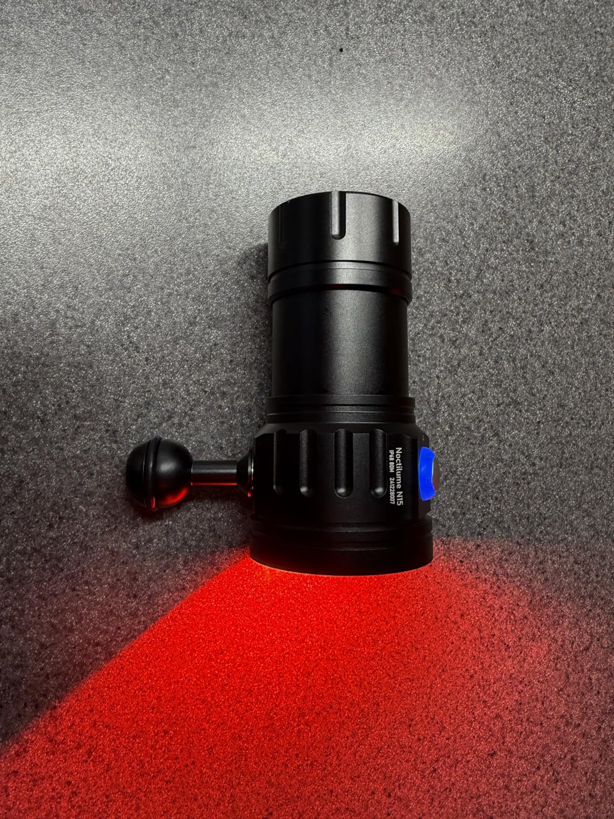Noctilume N15 6000 Lumens Dive Light - Professional Underwater Video Light with 90 CRI, 6500K White Light, for Scuba Diving/Underwater Photography/Videography (IP68 Waterproof, 80m Depth) customer photo 1