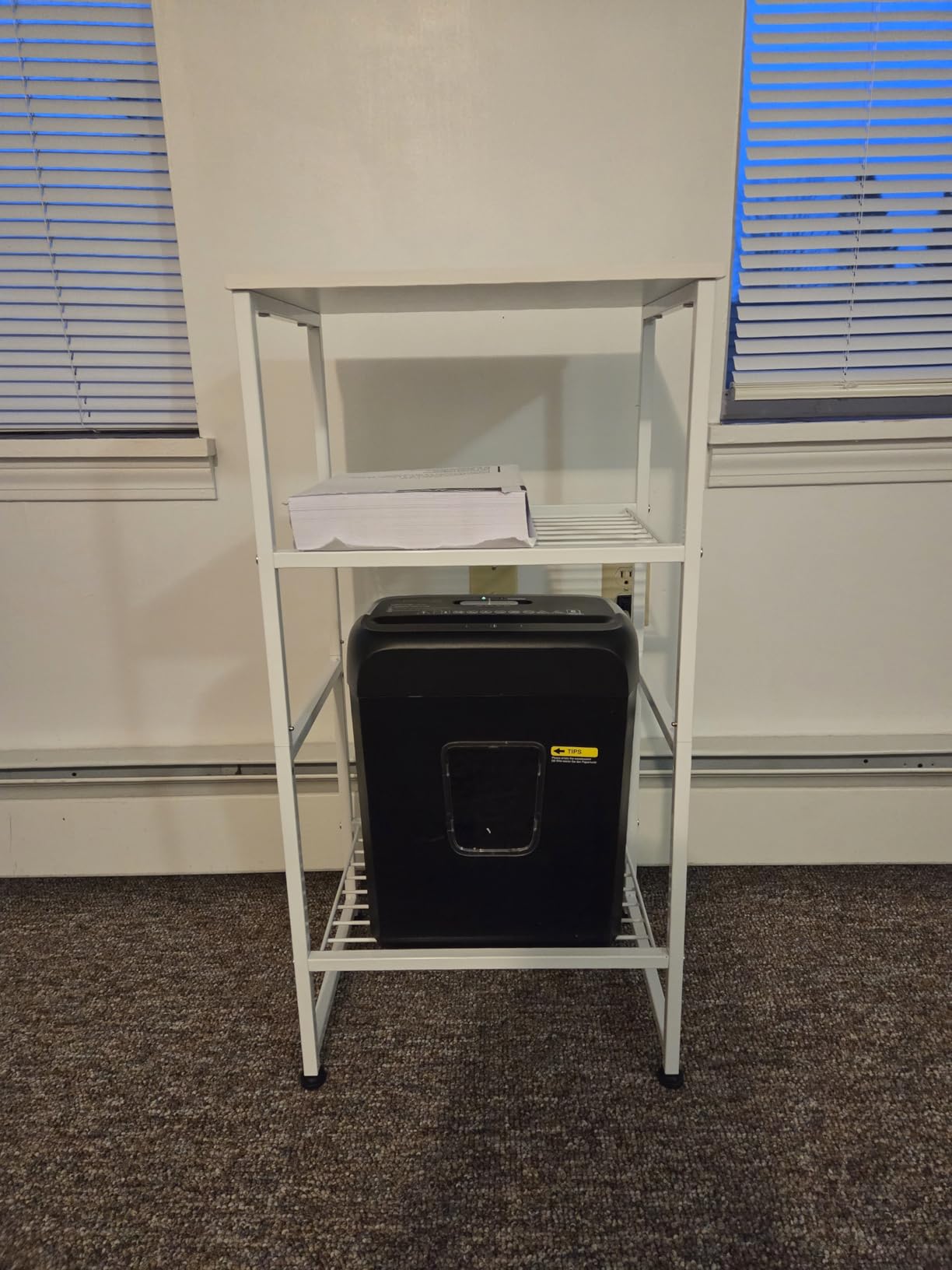 Bonsaii 6-Sheet Cross Cut Paper Shredder for Home, 3.4 Gal Bin | P-4 Security Level, Shreds Credit Cards, Staples & Paper Clips, with Portable Handle, Small Shredder for Home Office,C237-B customer photo 1